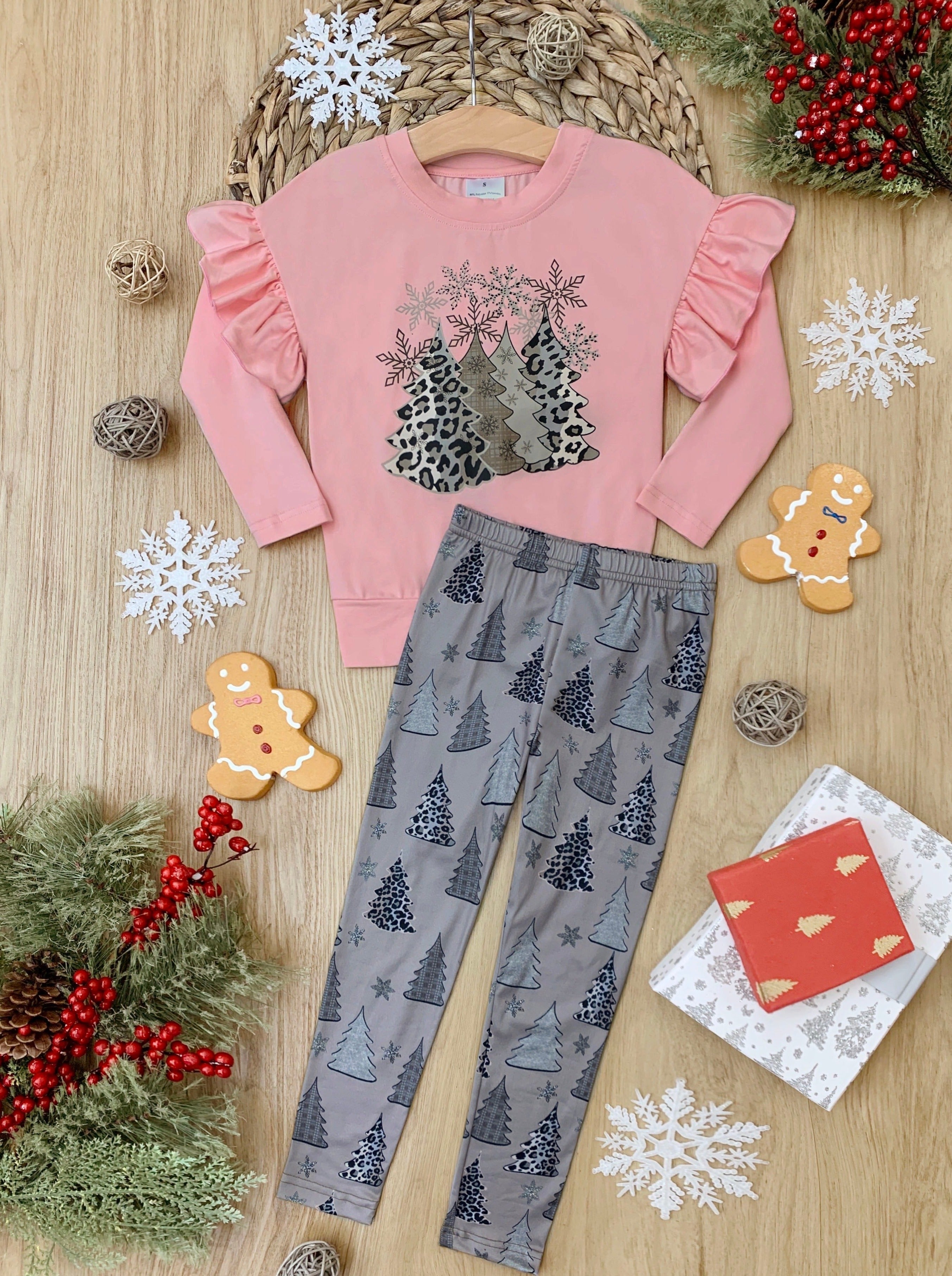 Not Your Traditional Christmas Legging Set