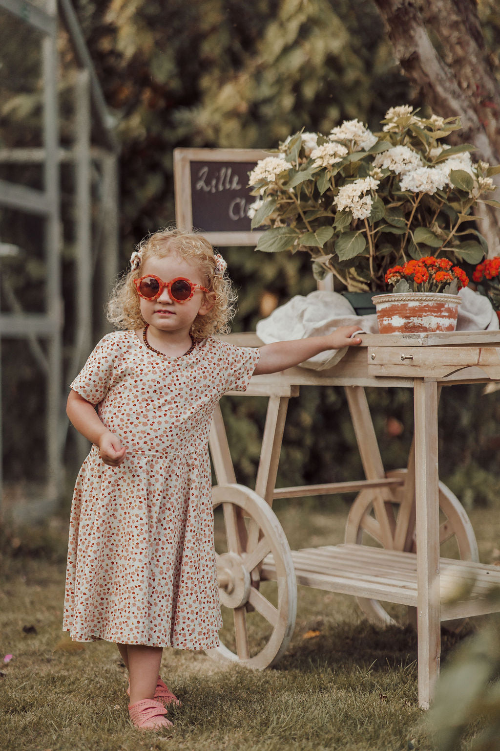 Original Round Sustainable Sunglasses | Bio-based  Bendable Polarized | Sunset Tortoise