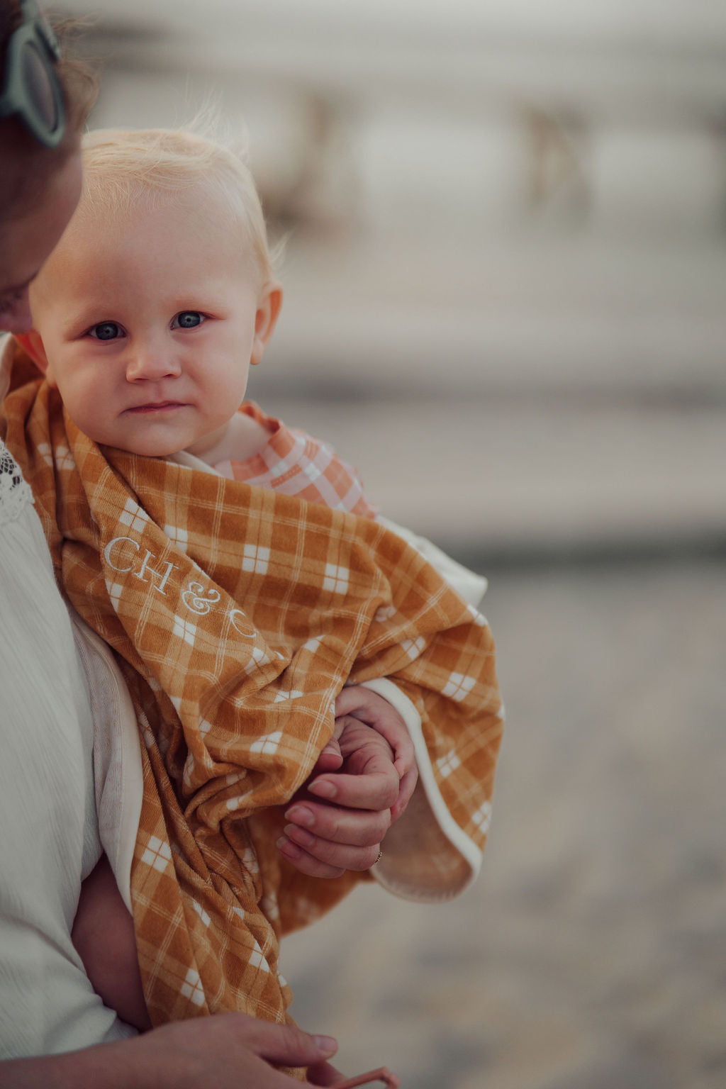 Bathing Towel Poncho | Organic Cotton - Buckwheat