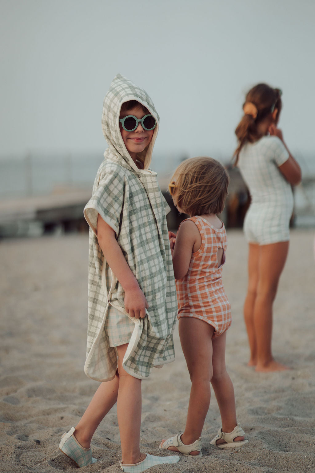 Original Round Sustainable Sunglasses | Bio-based  Bendable Polarized | Fern