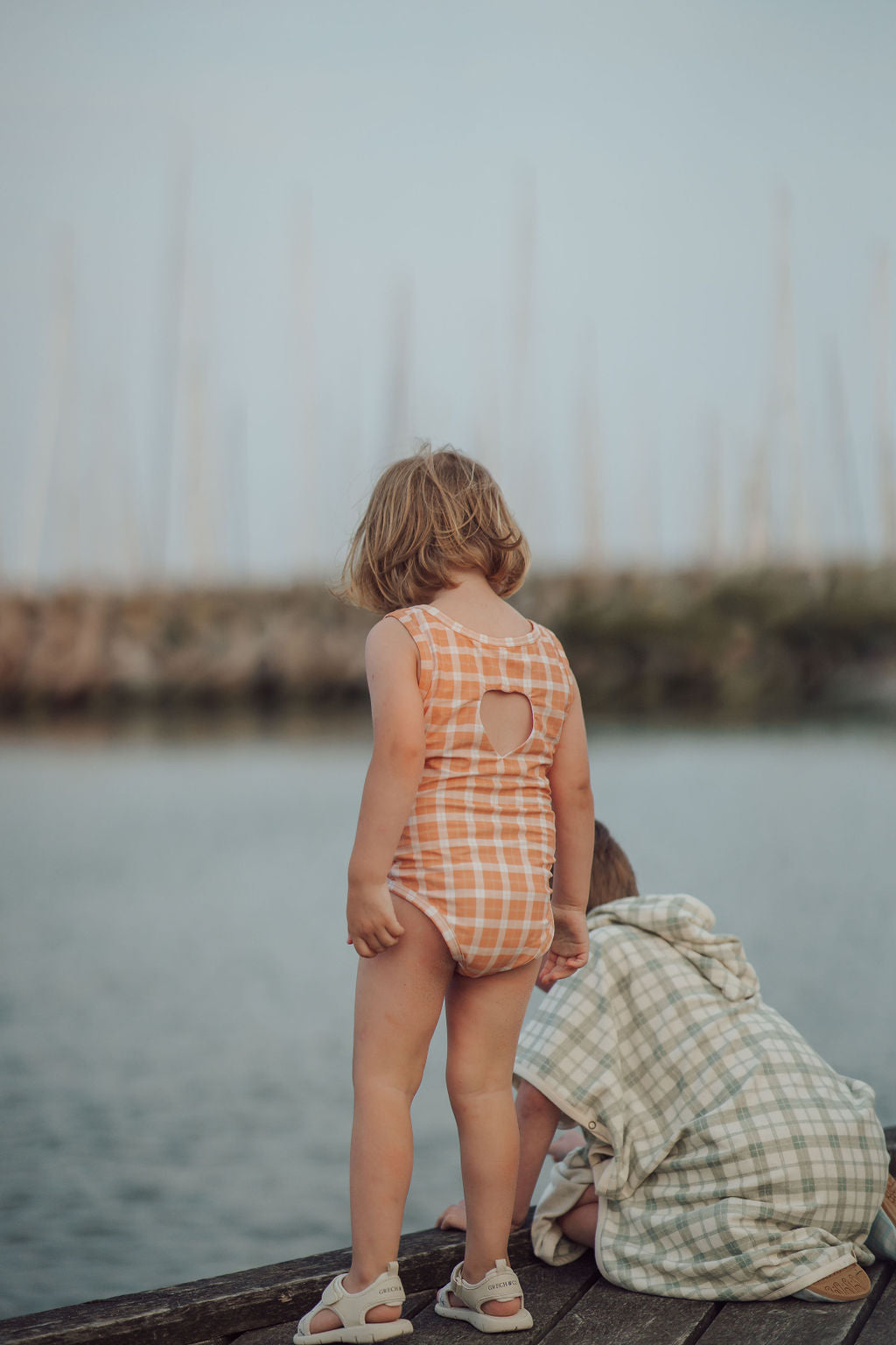 Sweetheart 1 Piece Swimsuit | Upf + Recycled | Lille Cottage Club