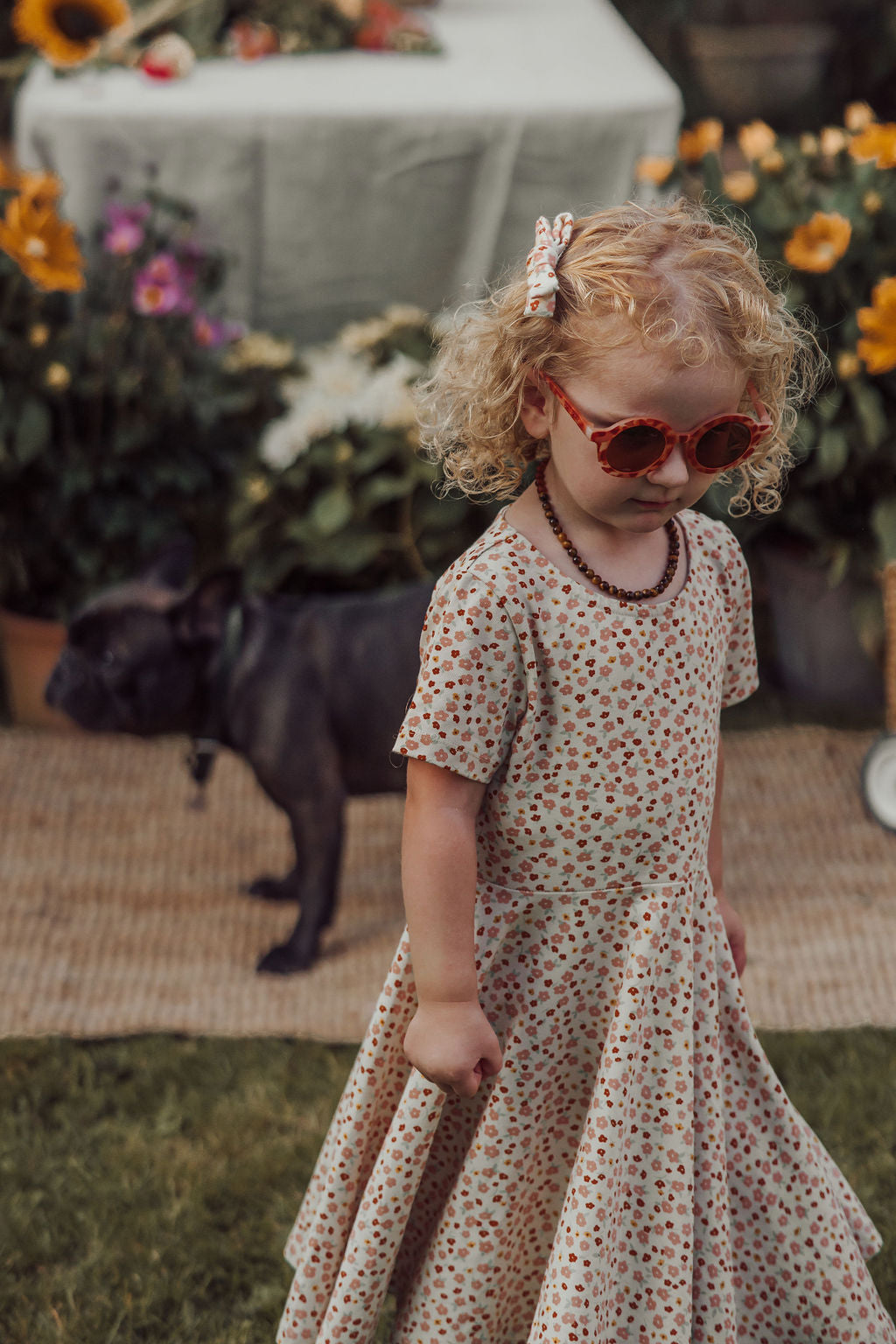 Original Round Sustainable Sunglasses | Bio-based  Bendable Polarized | Sunset Tortoise