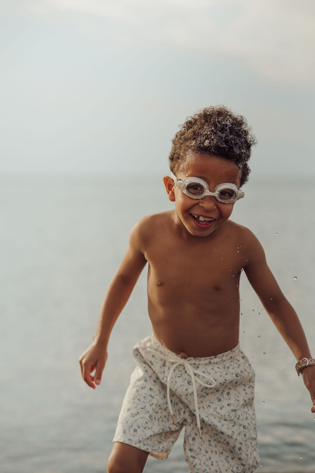 Swim Trunks | Upf + Recycled - Scandi Floral