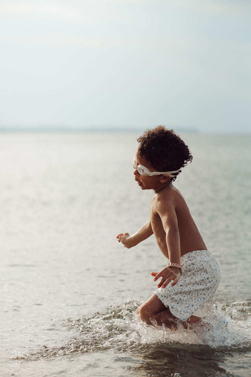 Swim Trunks | Upf + Recycled - Scandi Floral