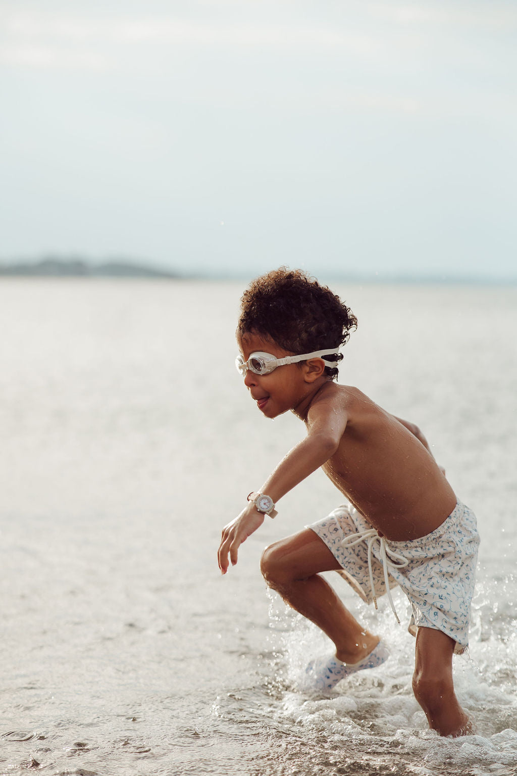 Swim Trunks | Upf + Recycled - Scandi Floral