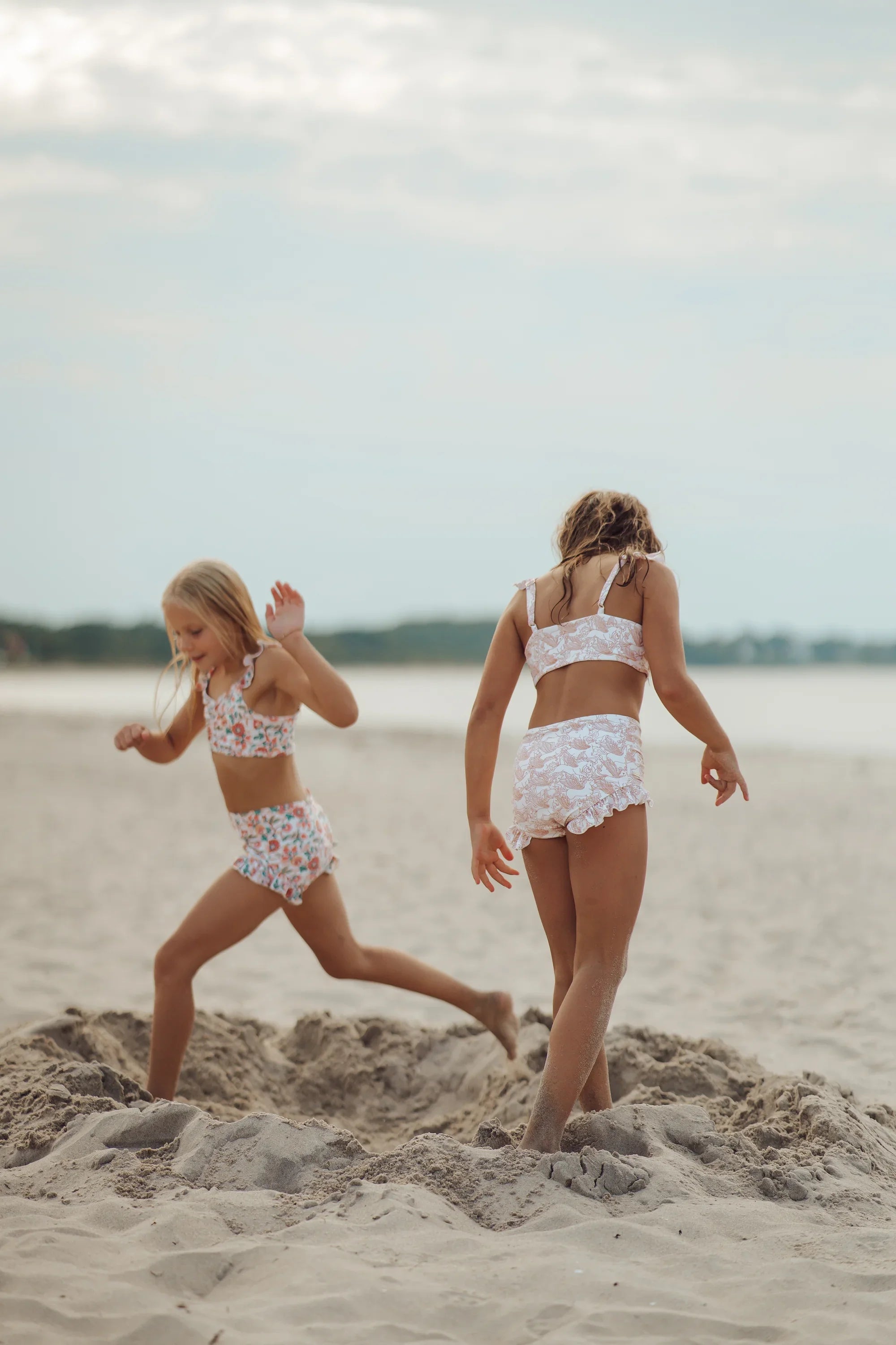 Ruffle 2 Piece Bikini | Upf + Recycled - In Bloom