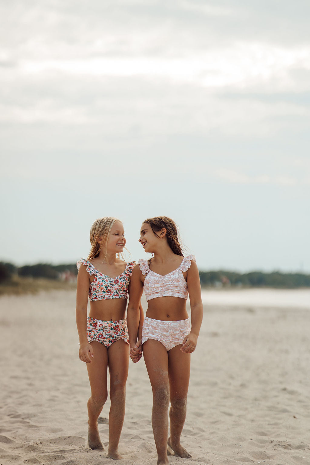 Ruffle 2 Piece Bikini | Upf + Recycled - Pegasus