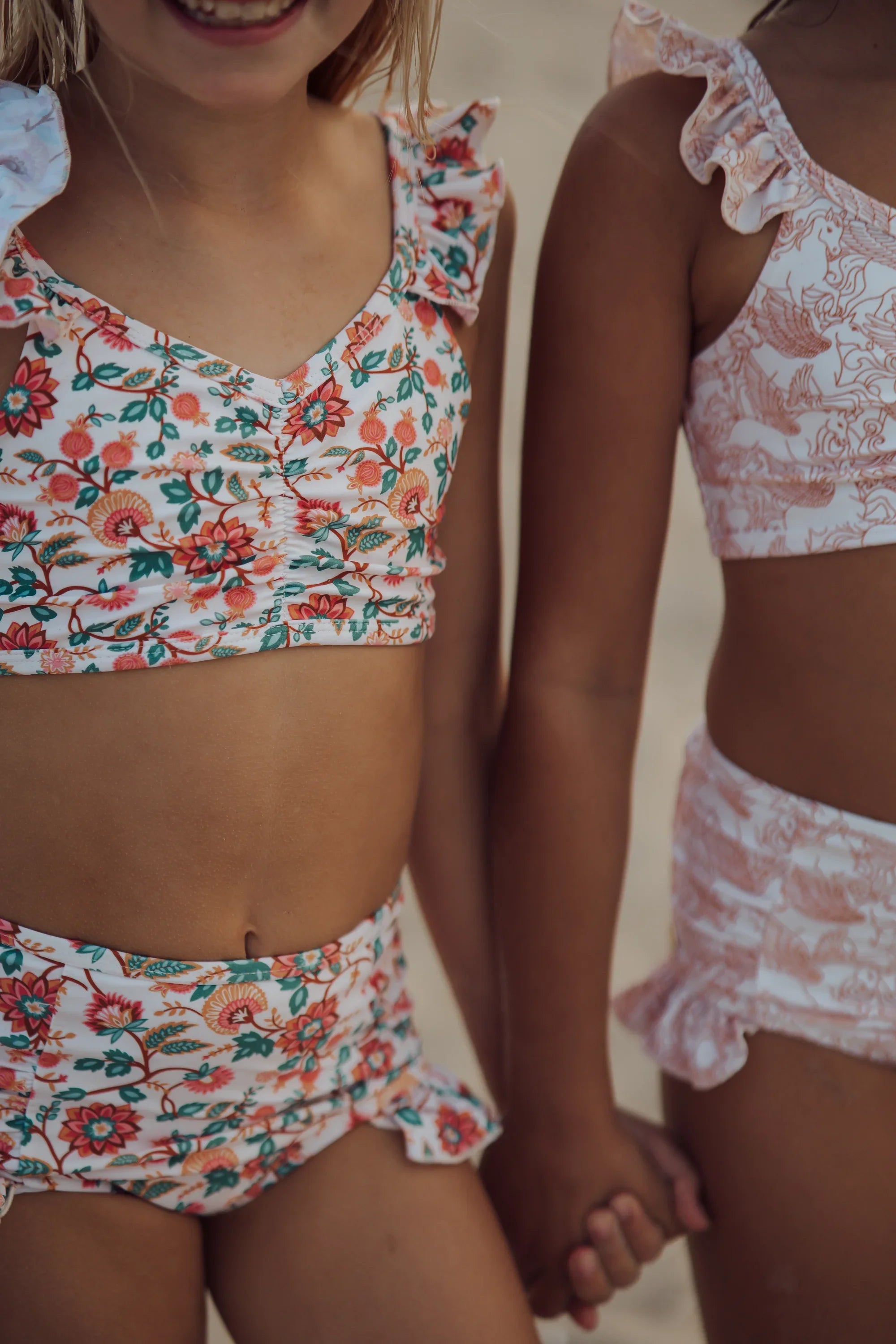 Ruffle 2 Piece Bikini | Upf + Recycled - Pegasus
