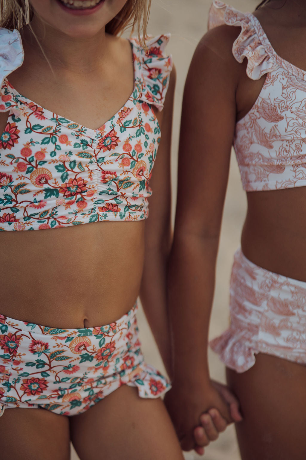 Ruffle 2 Piece Bikini | Upf + Recycled - In Bloom