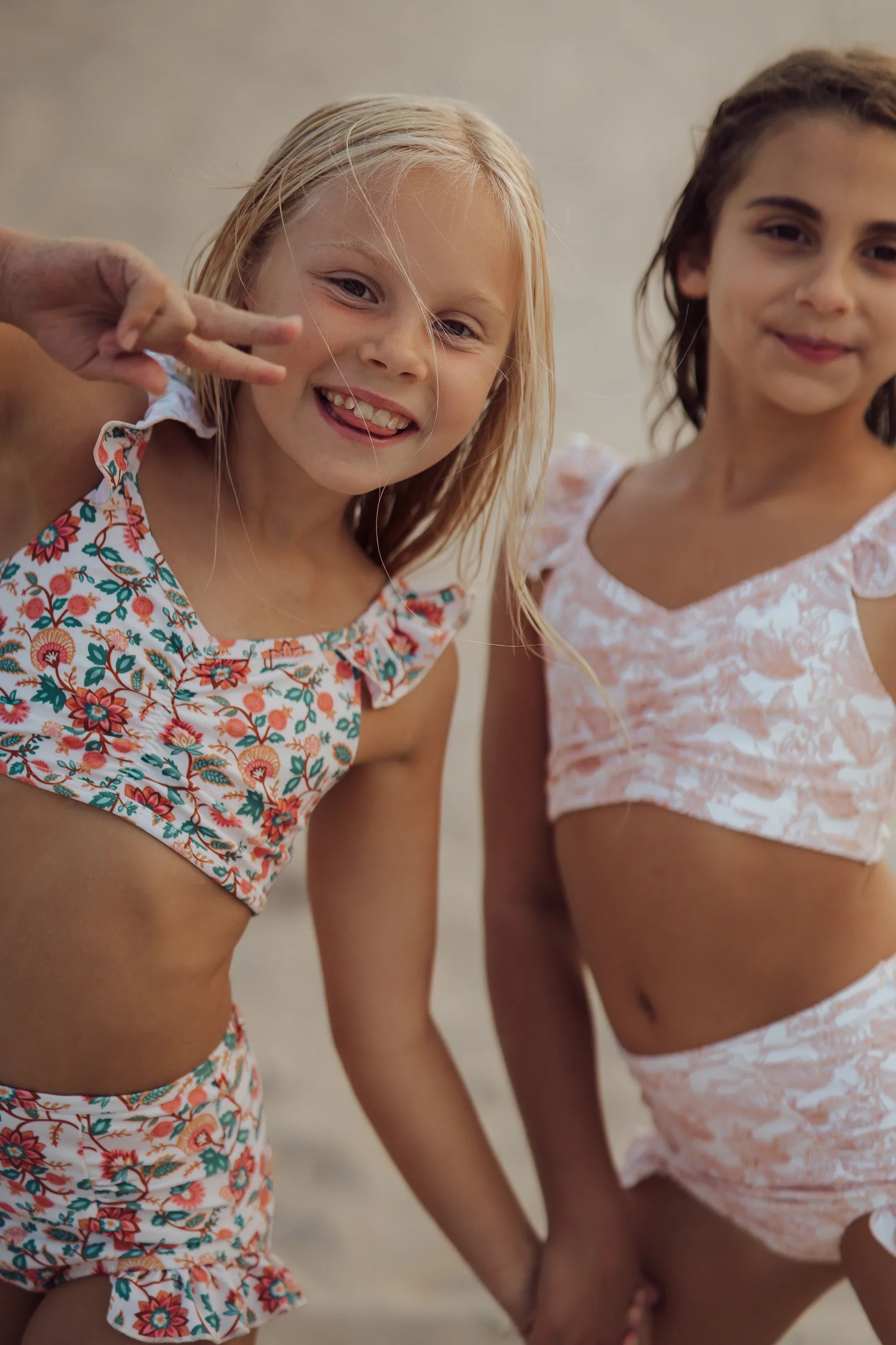 Ruffle 2 Piece Bikini | Upf + Recycled - Pegasus