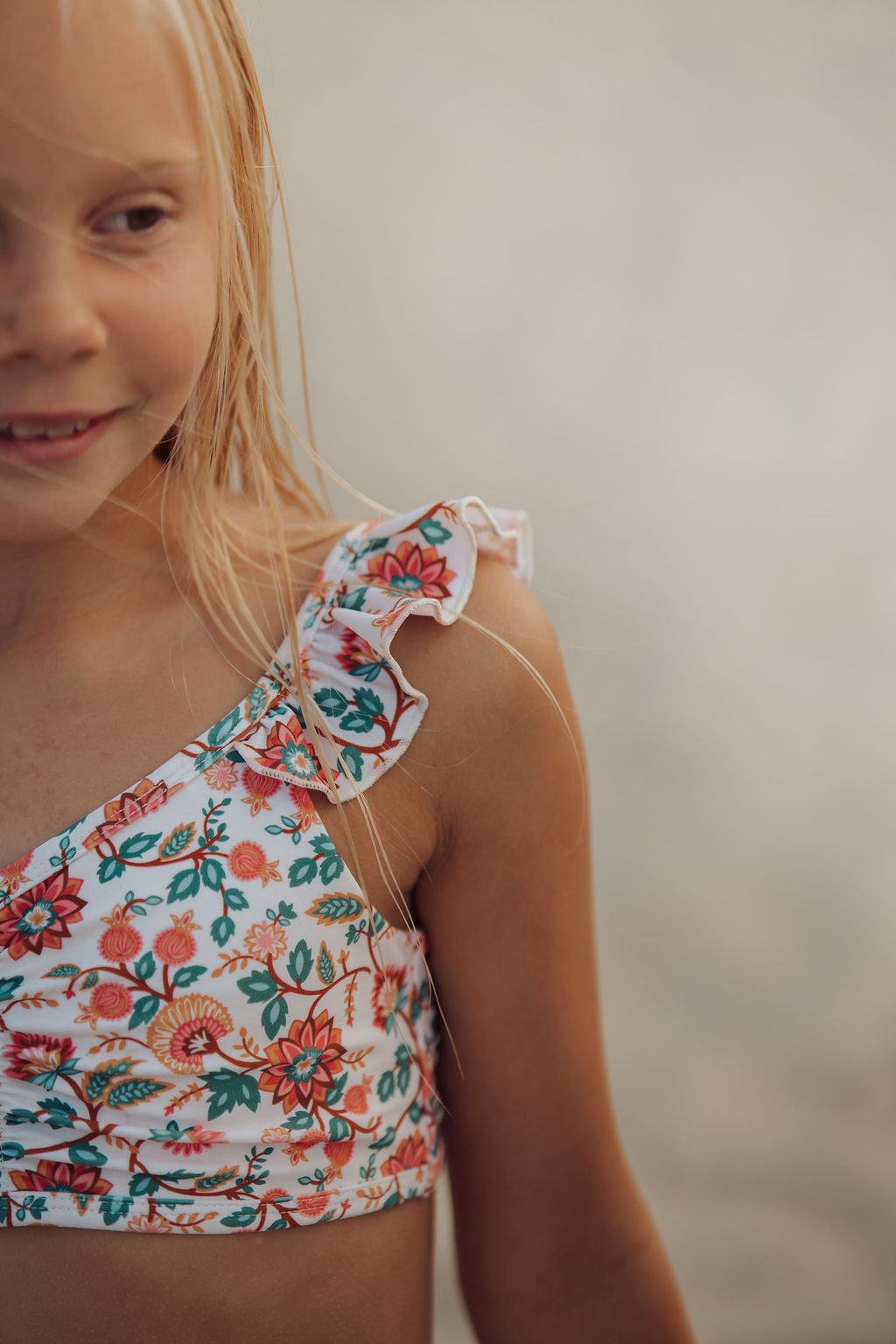 Ruffle 2 Piece Bikini | Upf + Recycled - In Bloom