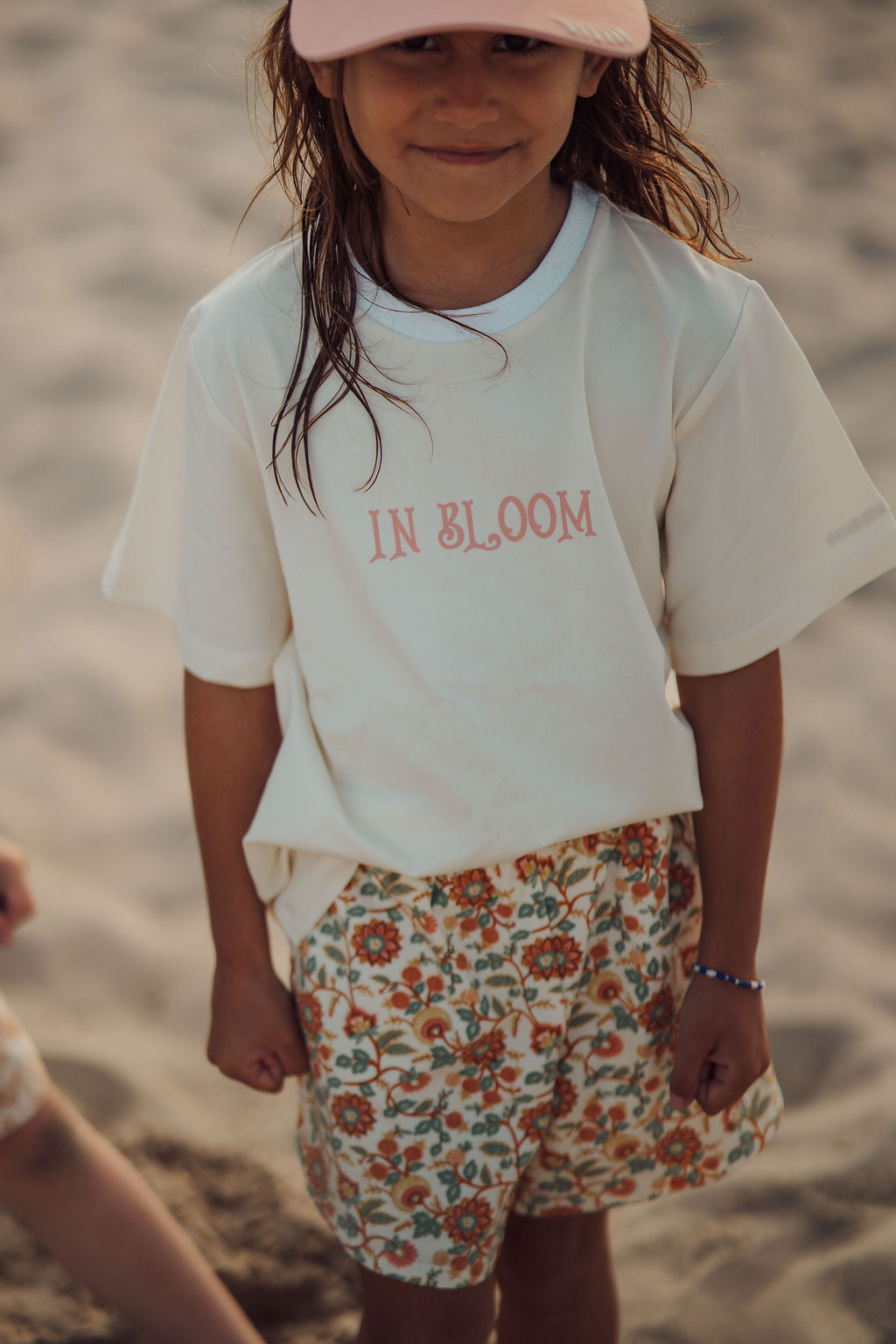 Oversized T-shirt | Organic Cotton Jersey - In Bloom