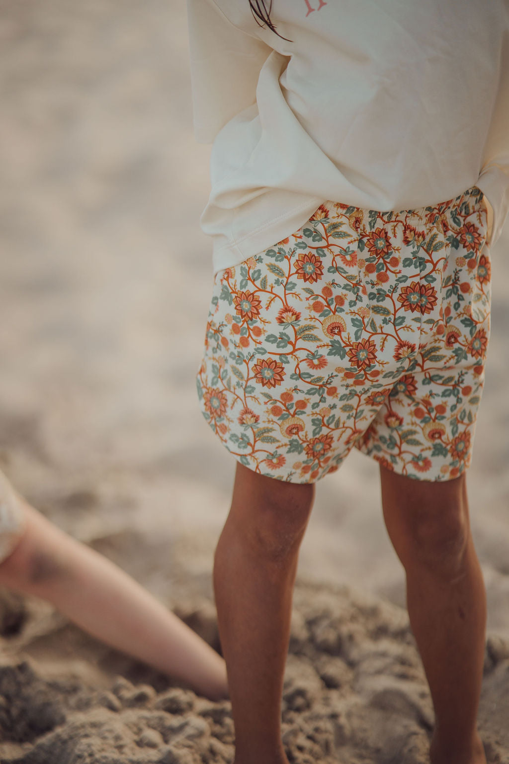 Oversized T-shirt | Organic Cotton Jersey - In Bloom