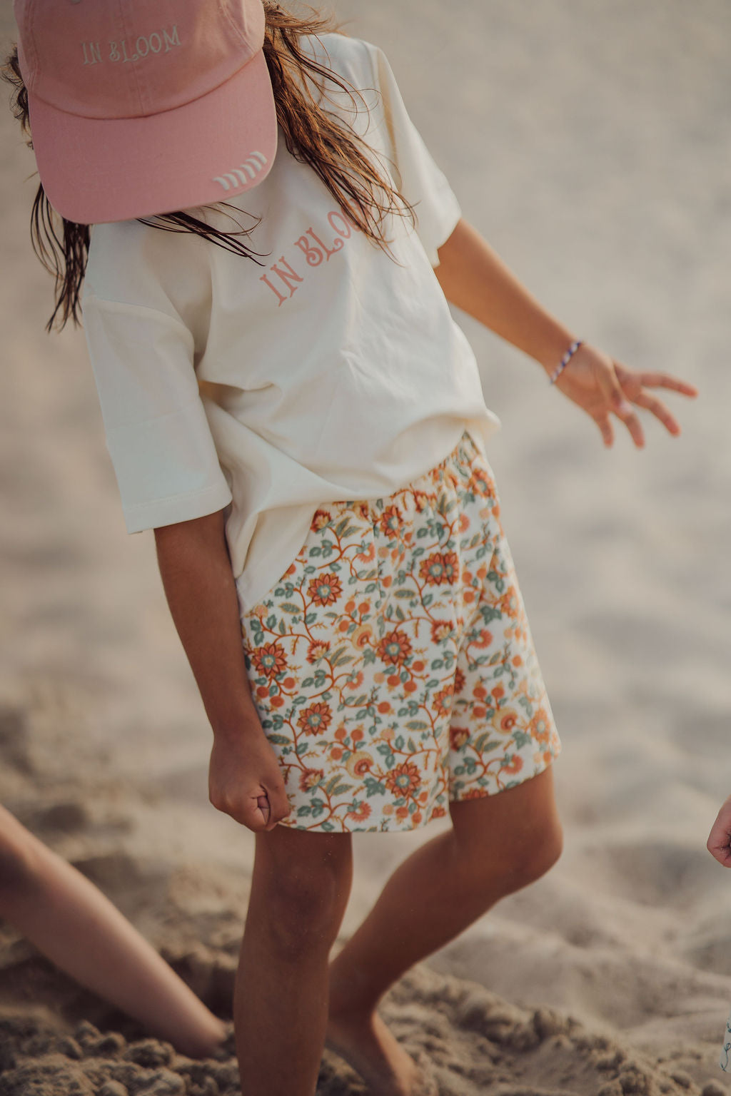 Oversized T-shirt | Organic Cotton Jersey - In Bloom