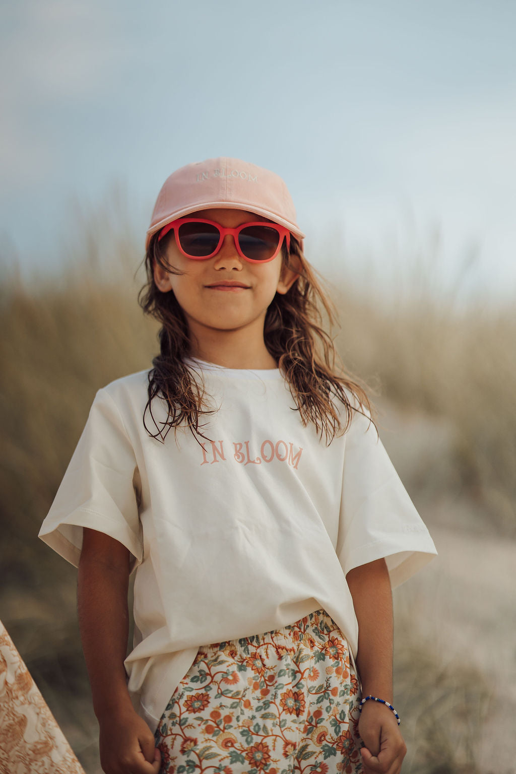 Oversized T-shirt | Organic Cotton Jersey - In Bloom