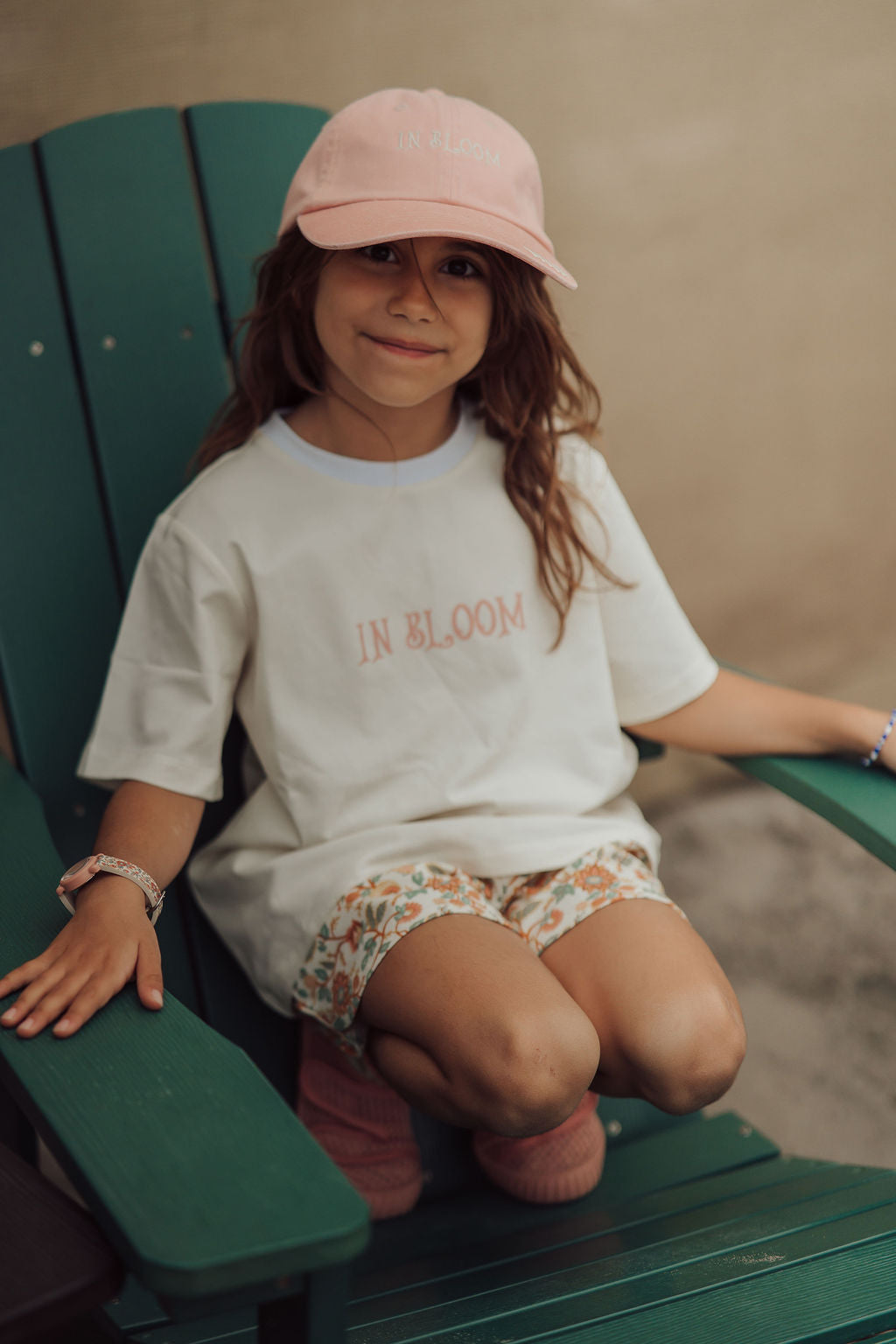 Oversized T-shirt | Organic Cotton Jersey - In Bloom