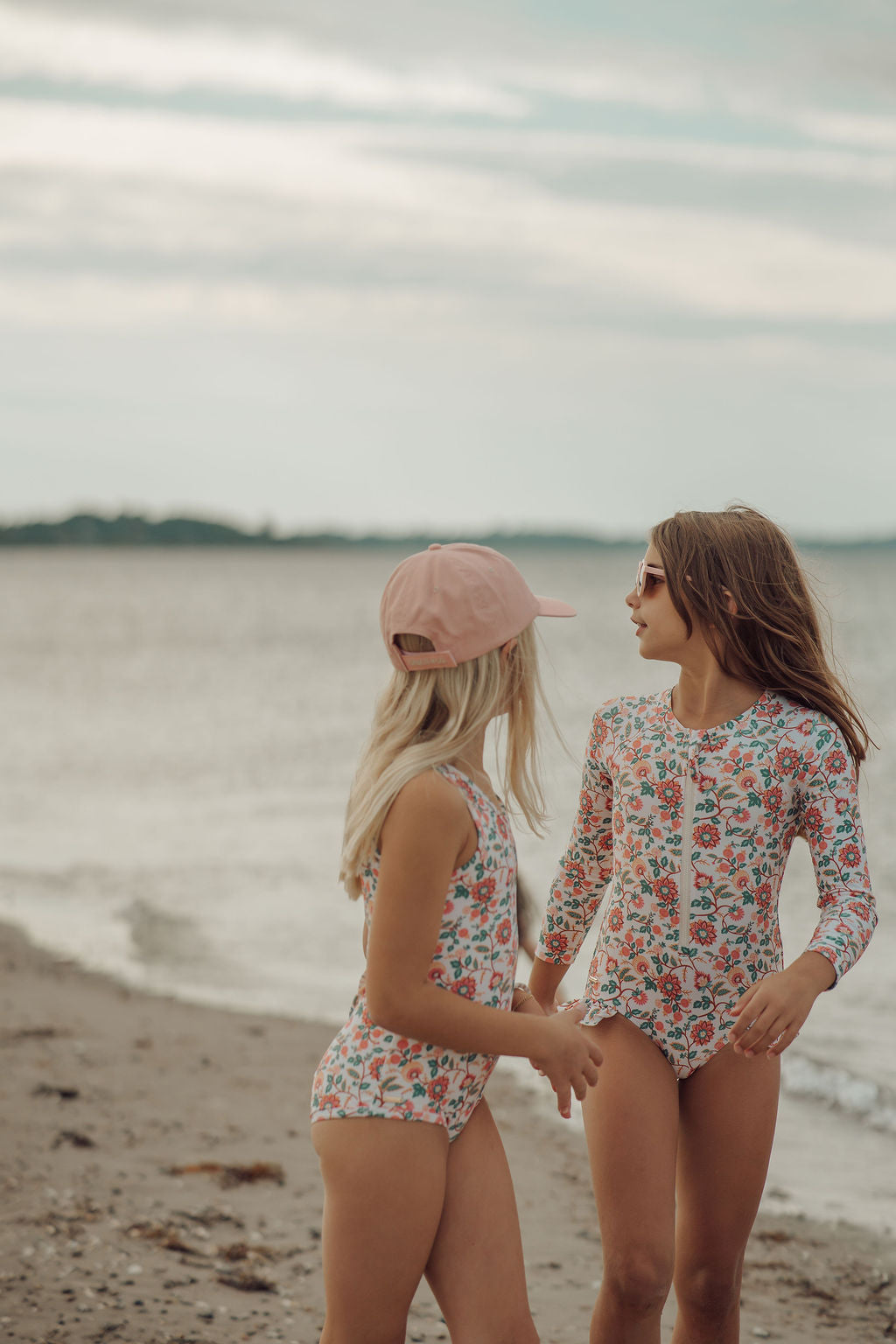 Sweetheart 1 Piece Swimsuit | Upf + Recycled - In Bloom
