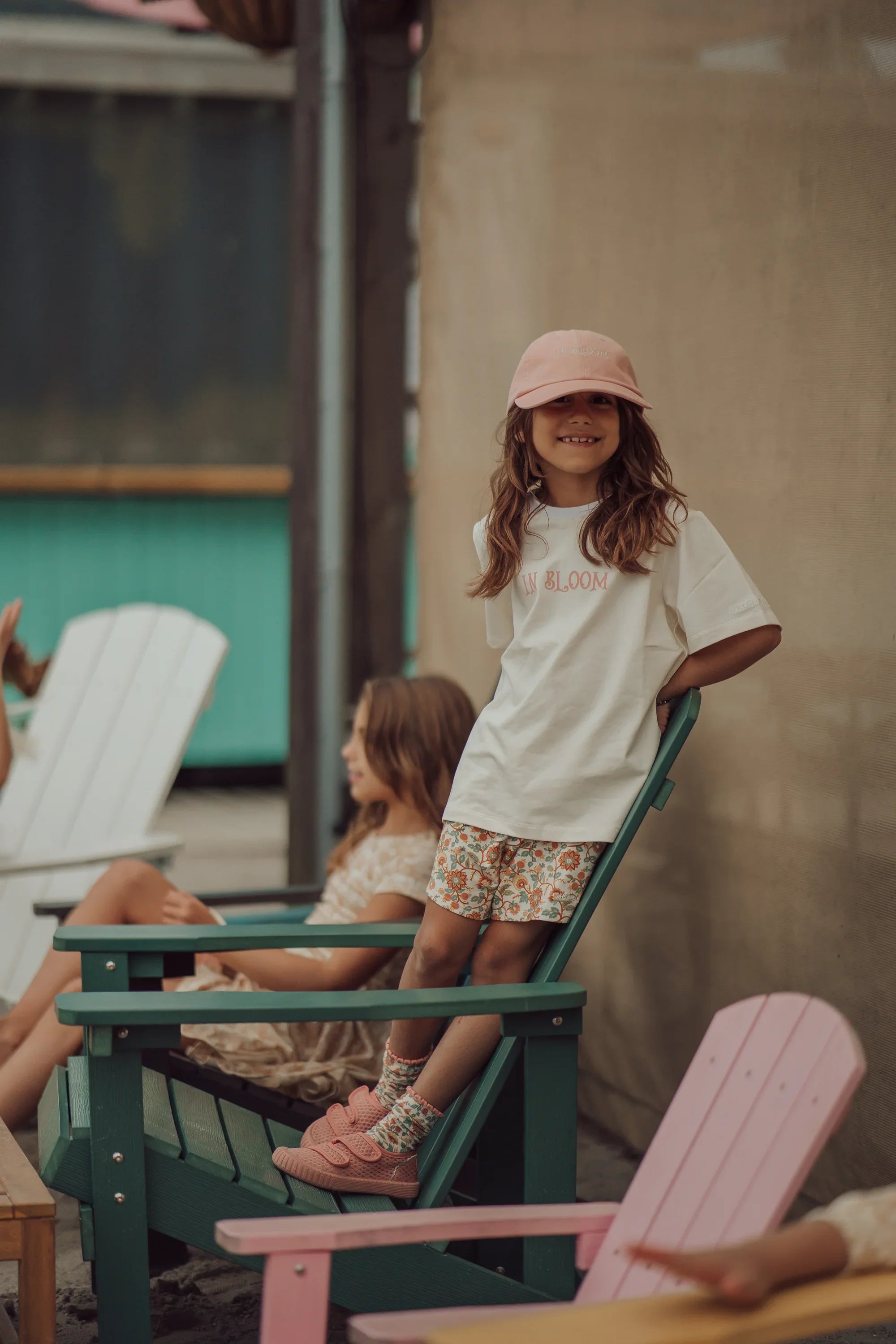 Oversized T-shirt | Organic Cotton Jersey - In Bloom