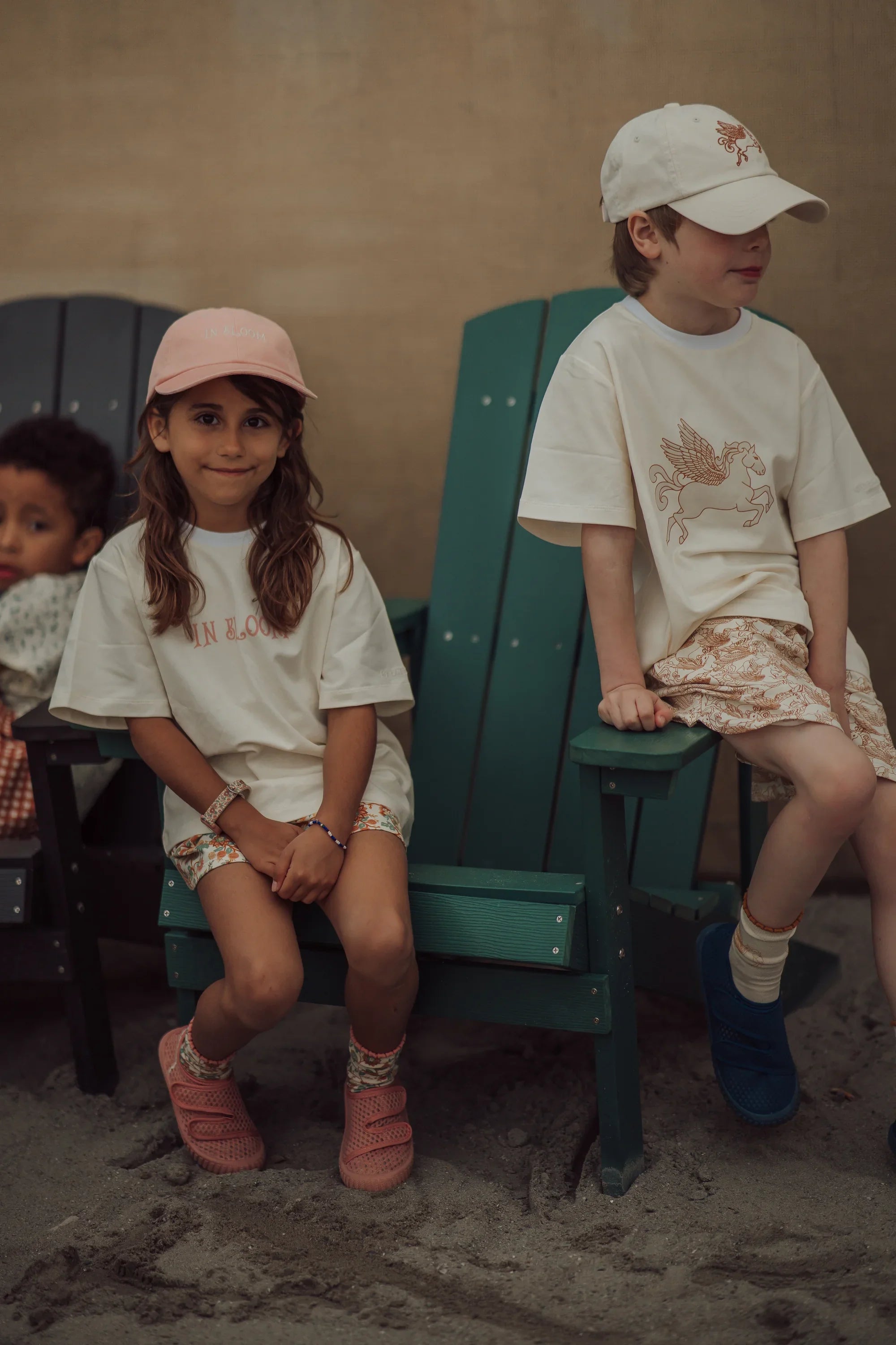 Oversized T-shirt | Organic Cotton Jersey - In Bloom