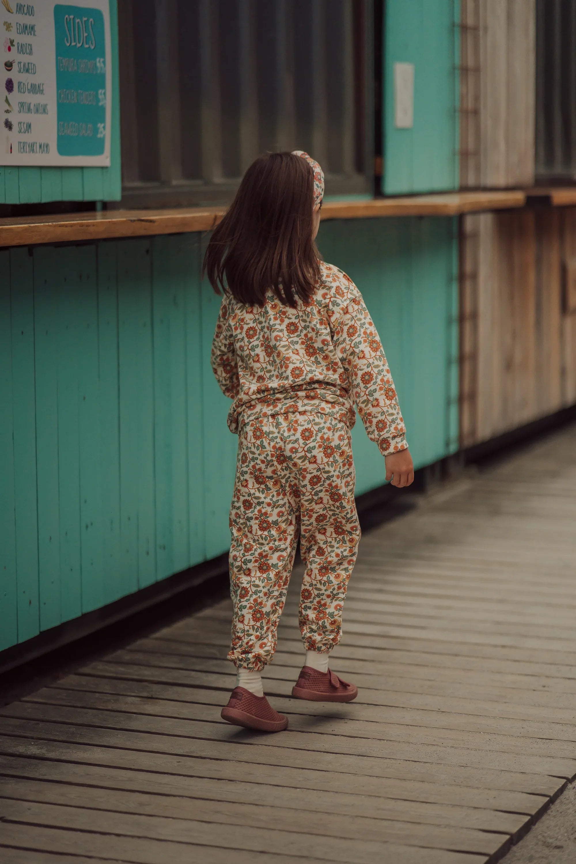Tracksuit Pants | Organic Cotton Jersey  - In Bloom