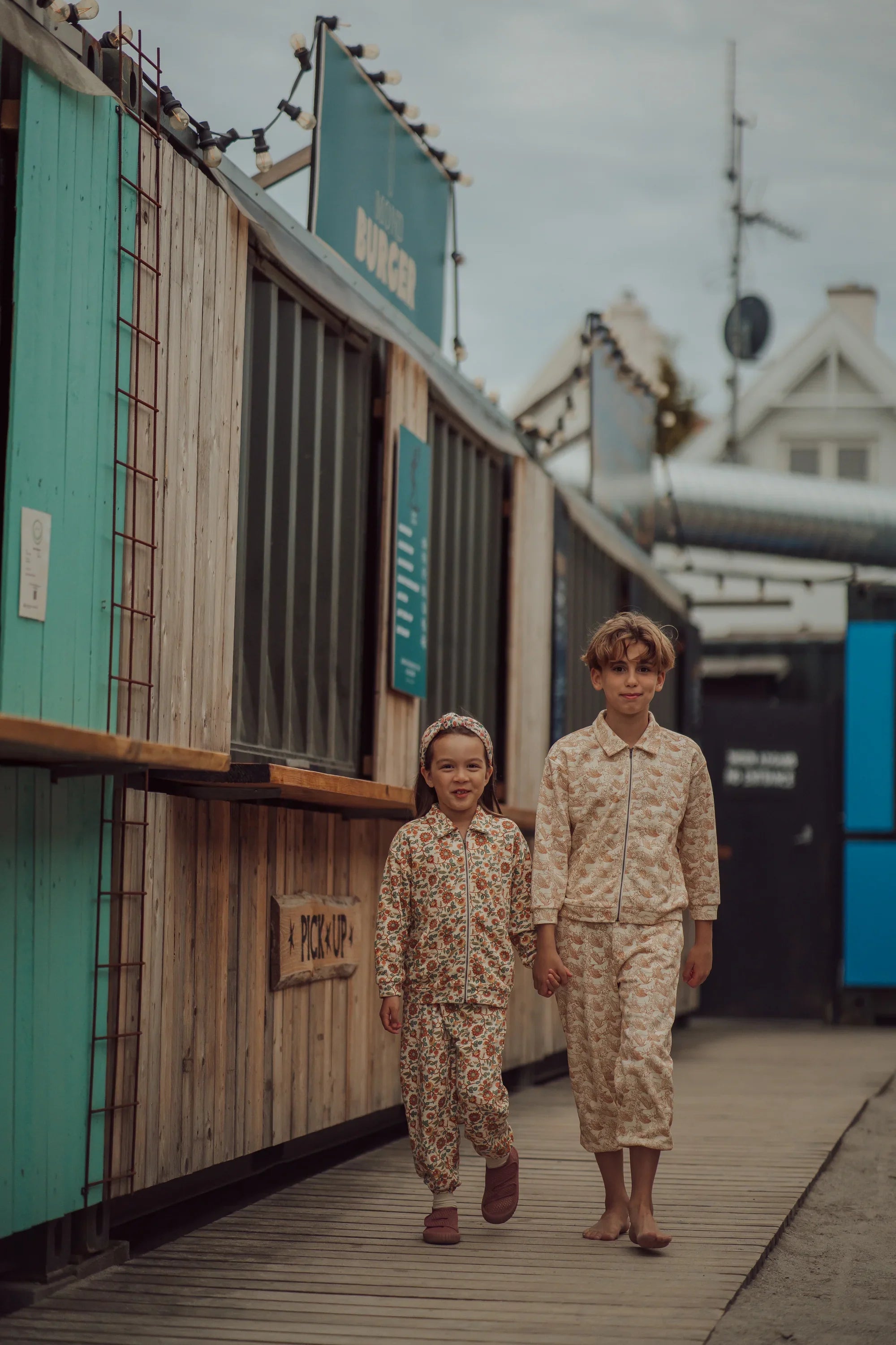 Tracksuit Pants | Organic Cotton Jersey  - In Bloom
