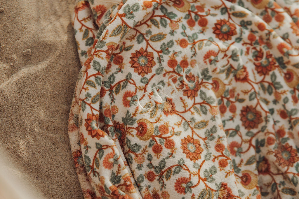Bathing Towel Poncho | Organic Cotton - In Bloom