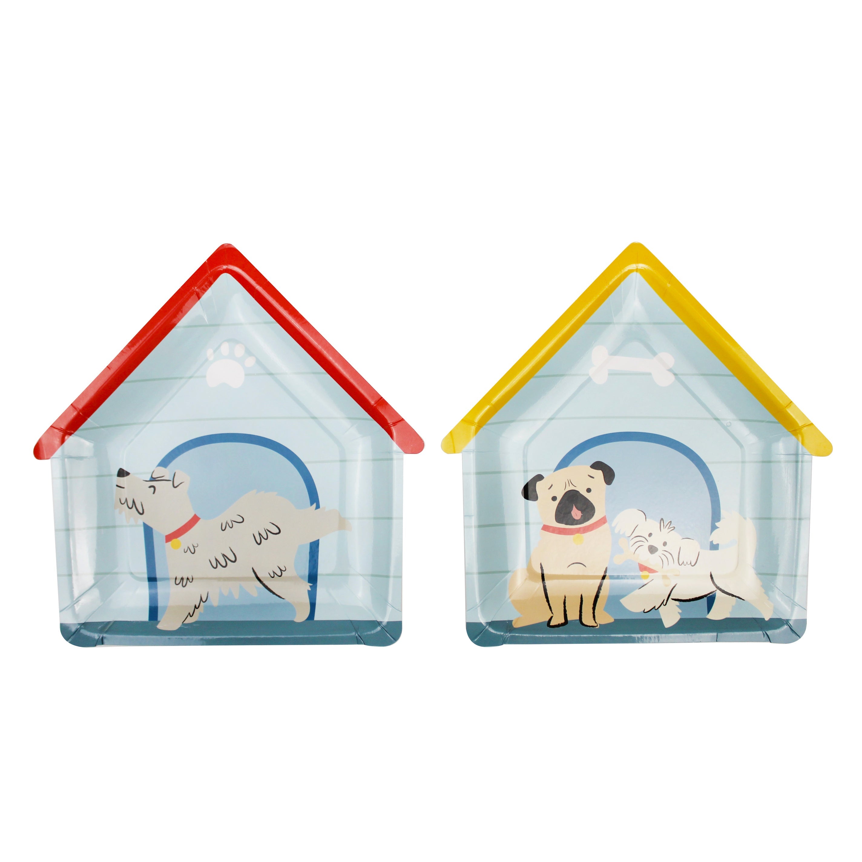Dog House Party Plates, 12 Ct