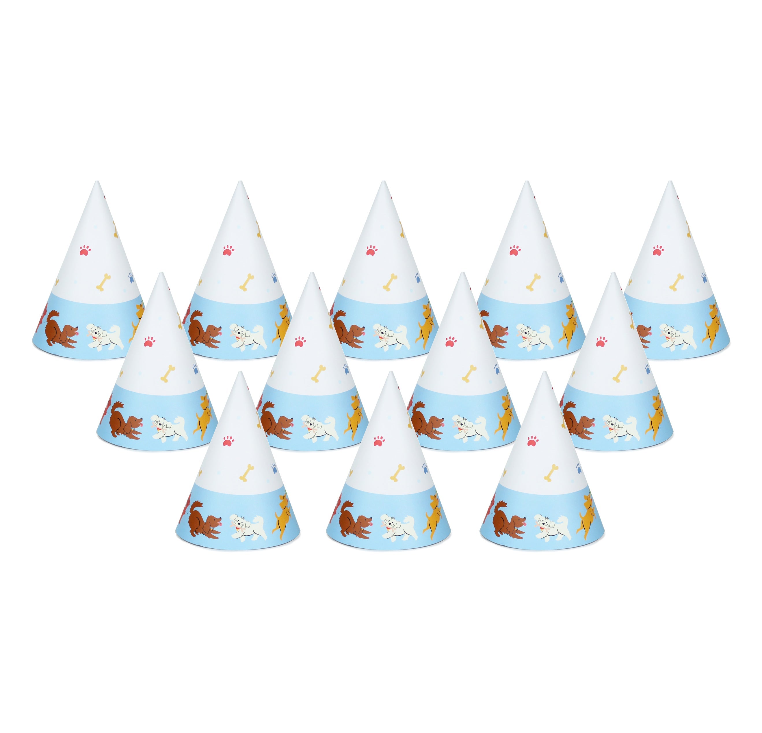 Dog Party Hats, 12 Ct