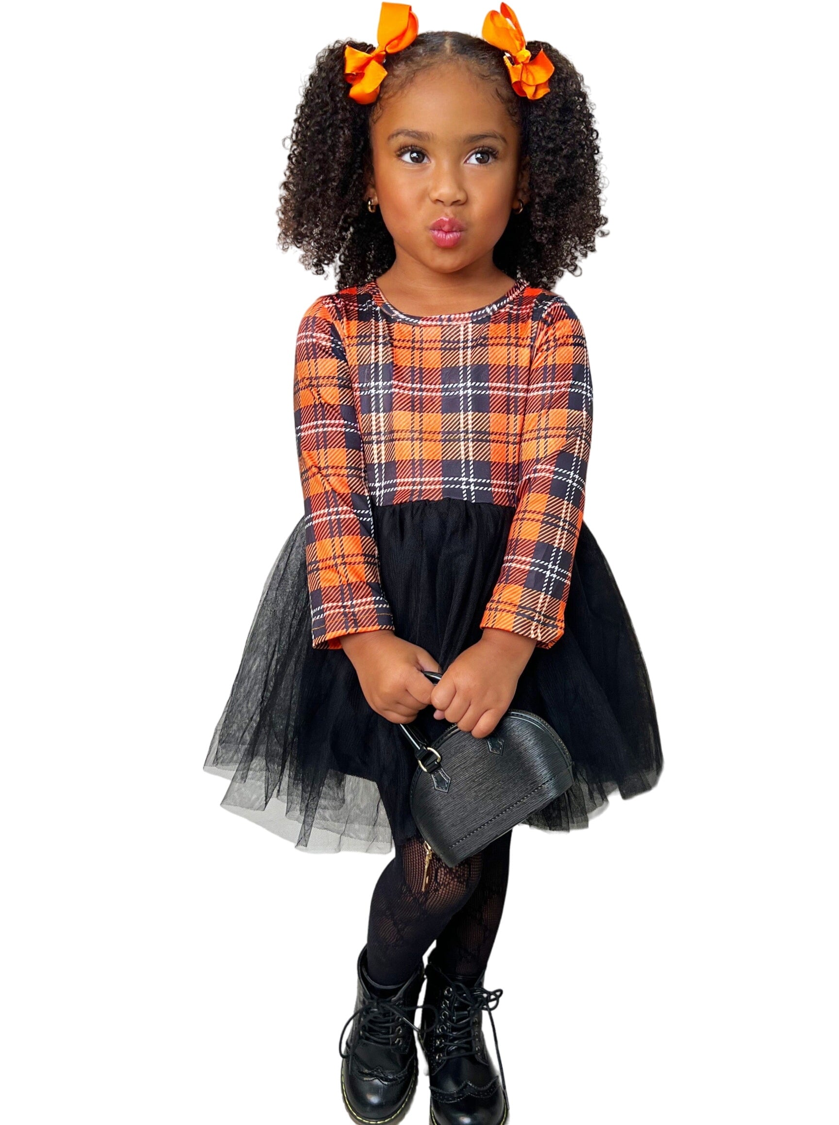 Preppy Plaid Tutu Dress