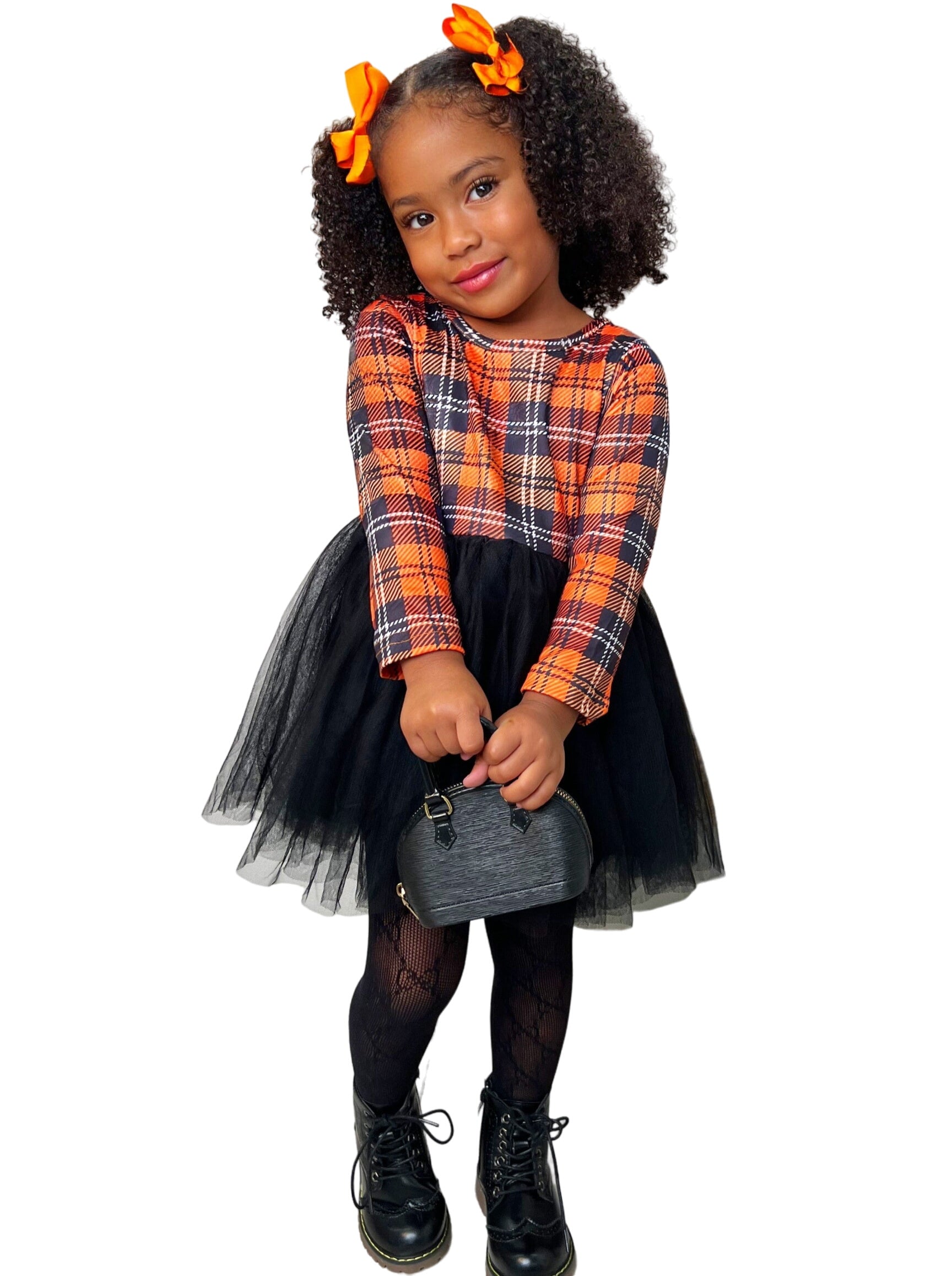 Preppy Plaid Tutu Dress