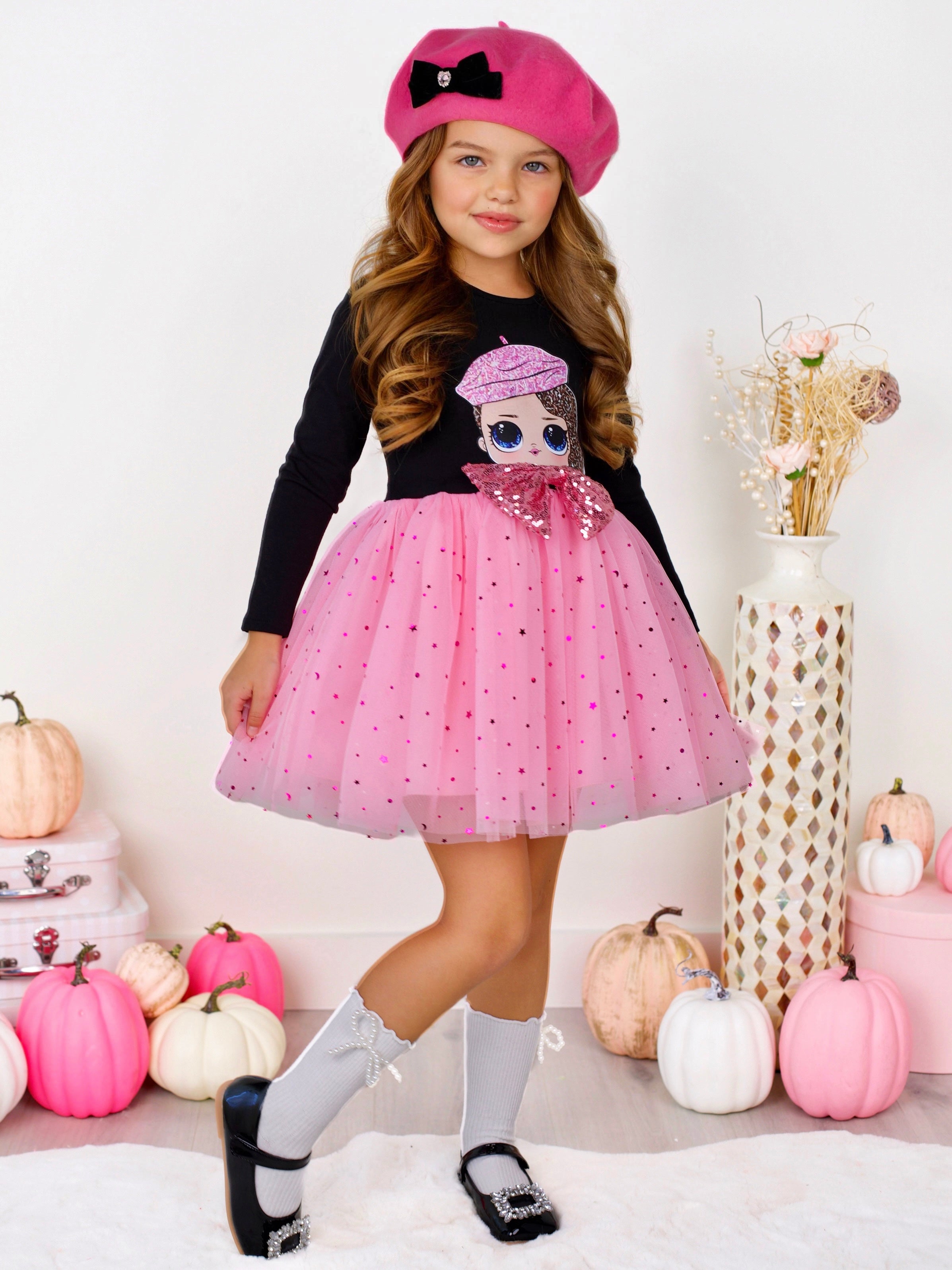 L.o.l. Surprise! Posh Long Sleeved Glitter Tutu Dress