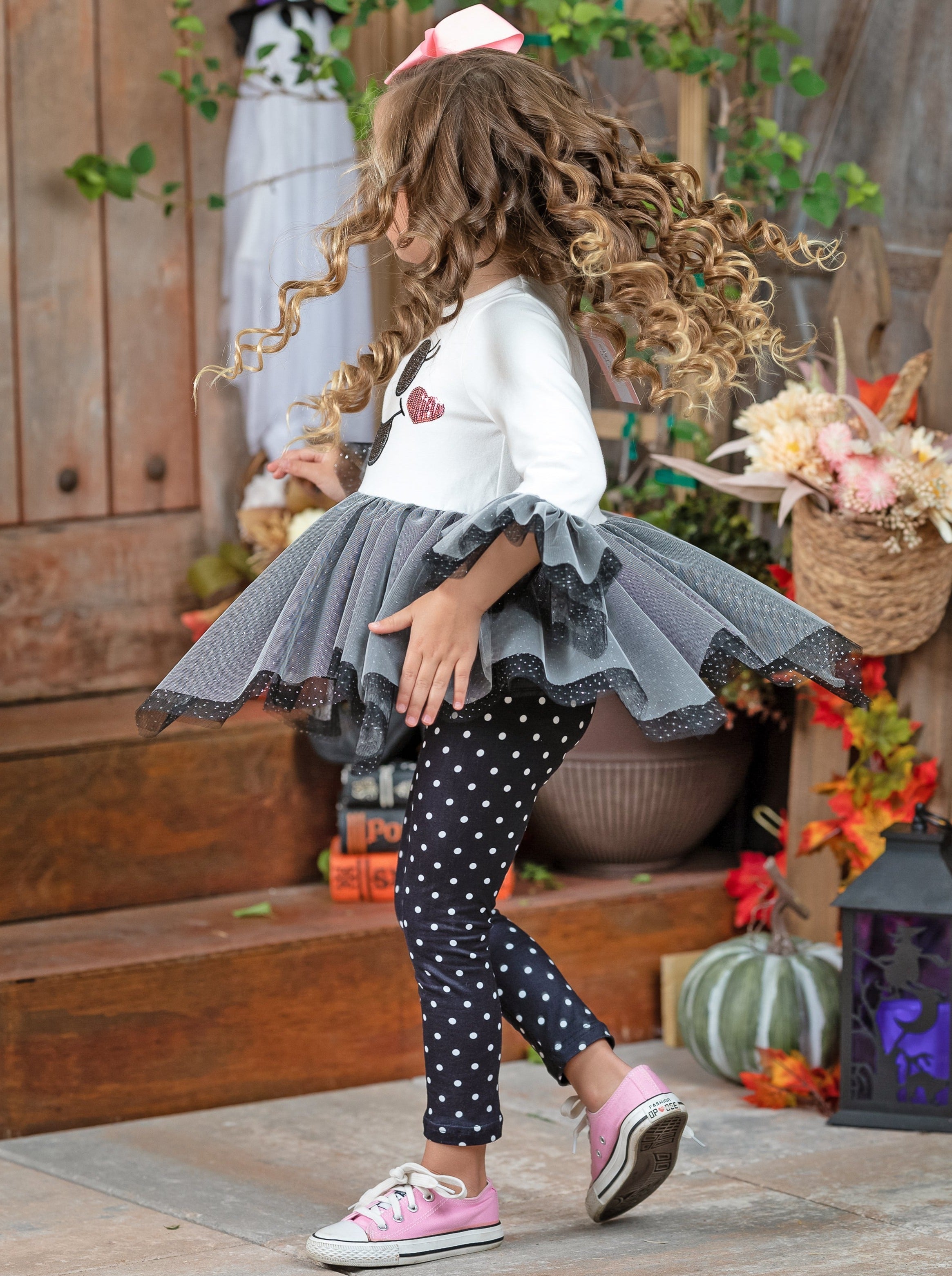 It's A Boo Thing Tutu Tunic And Legging Set