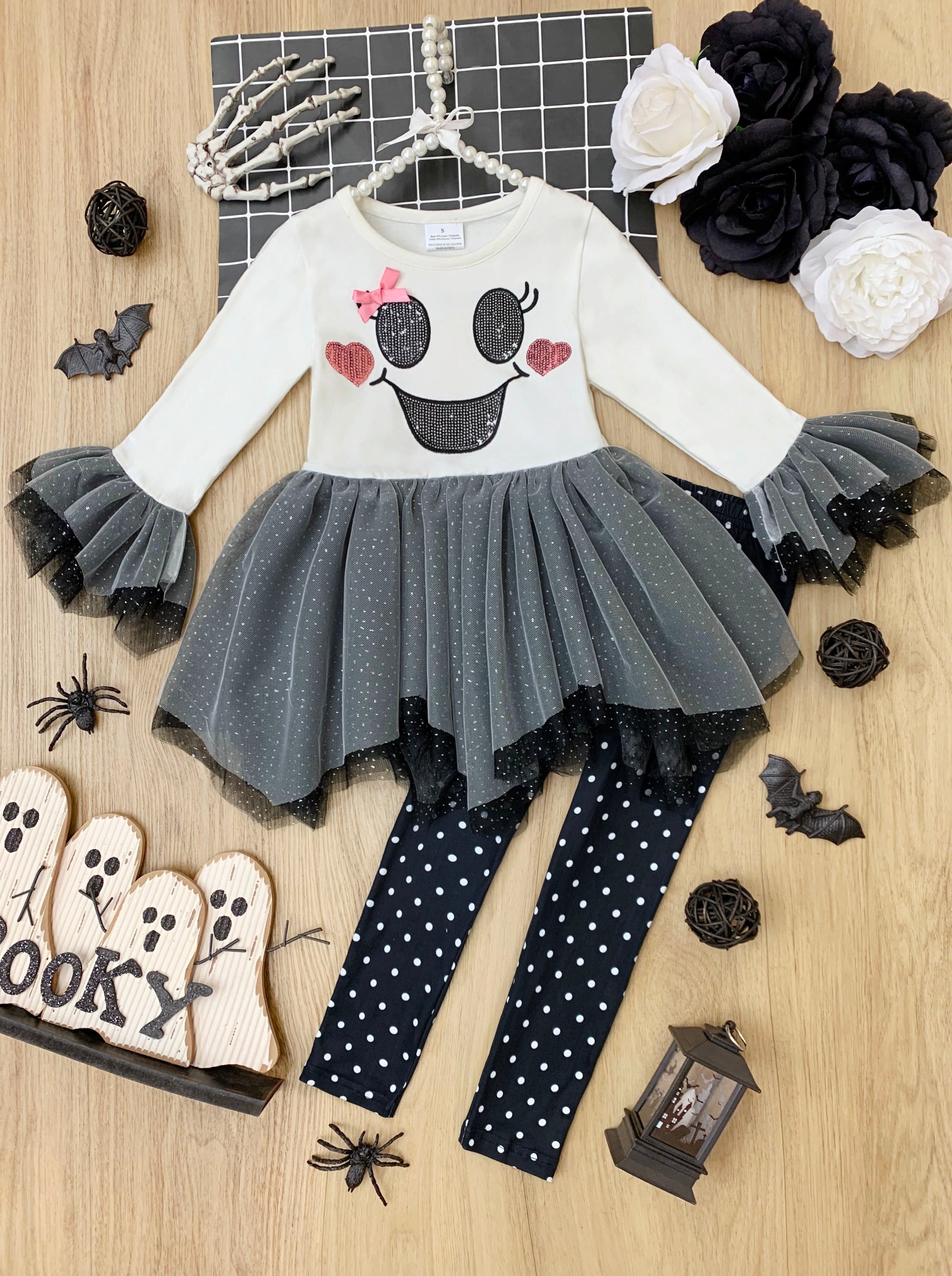 It's A Boo Thing Tutu Tunic And Legging Set