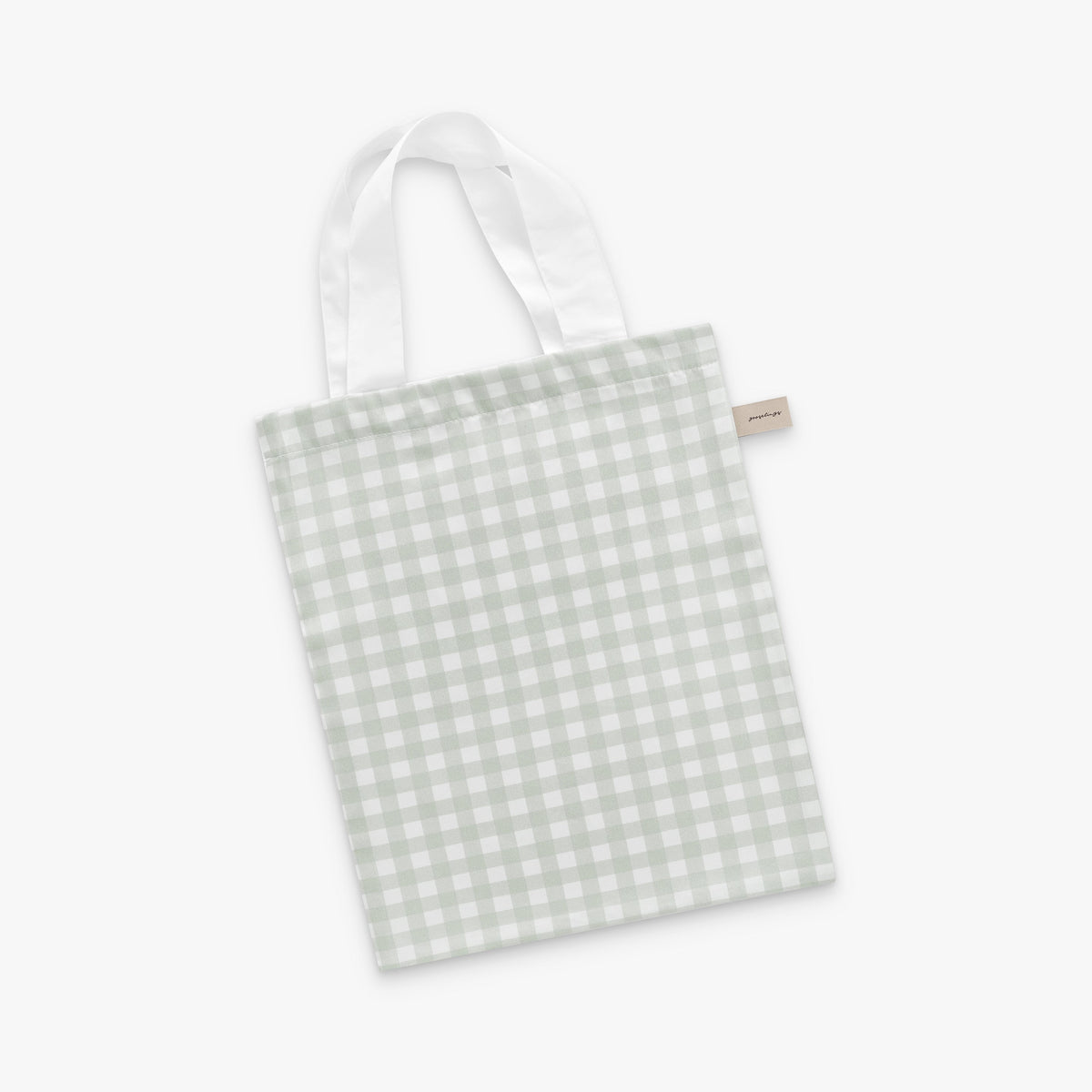 Picnic Gingham Toddler Duvet - Green
