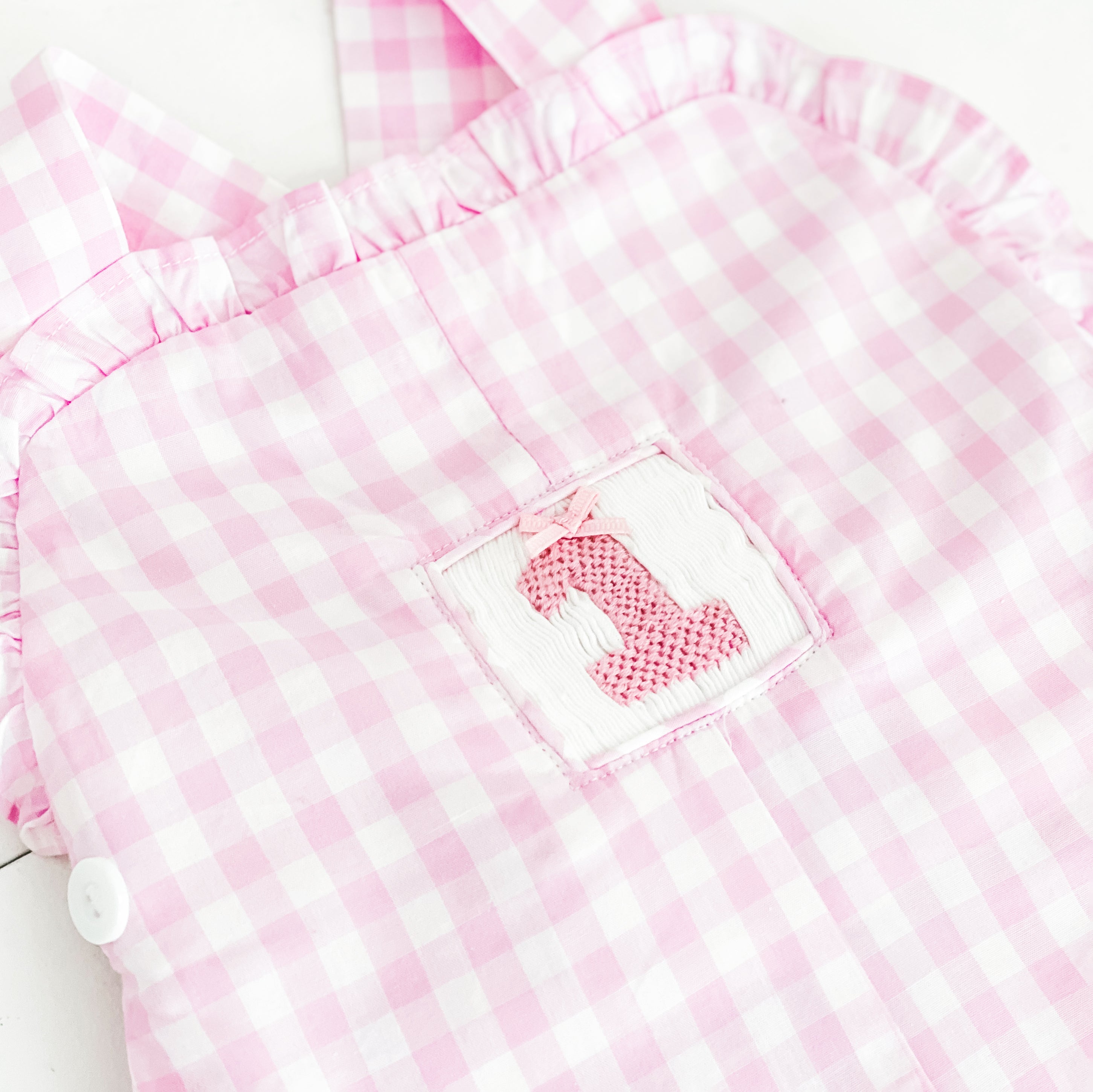 Girls Smocked First Birthday Longall