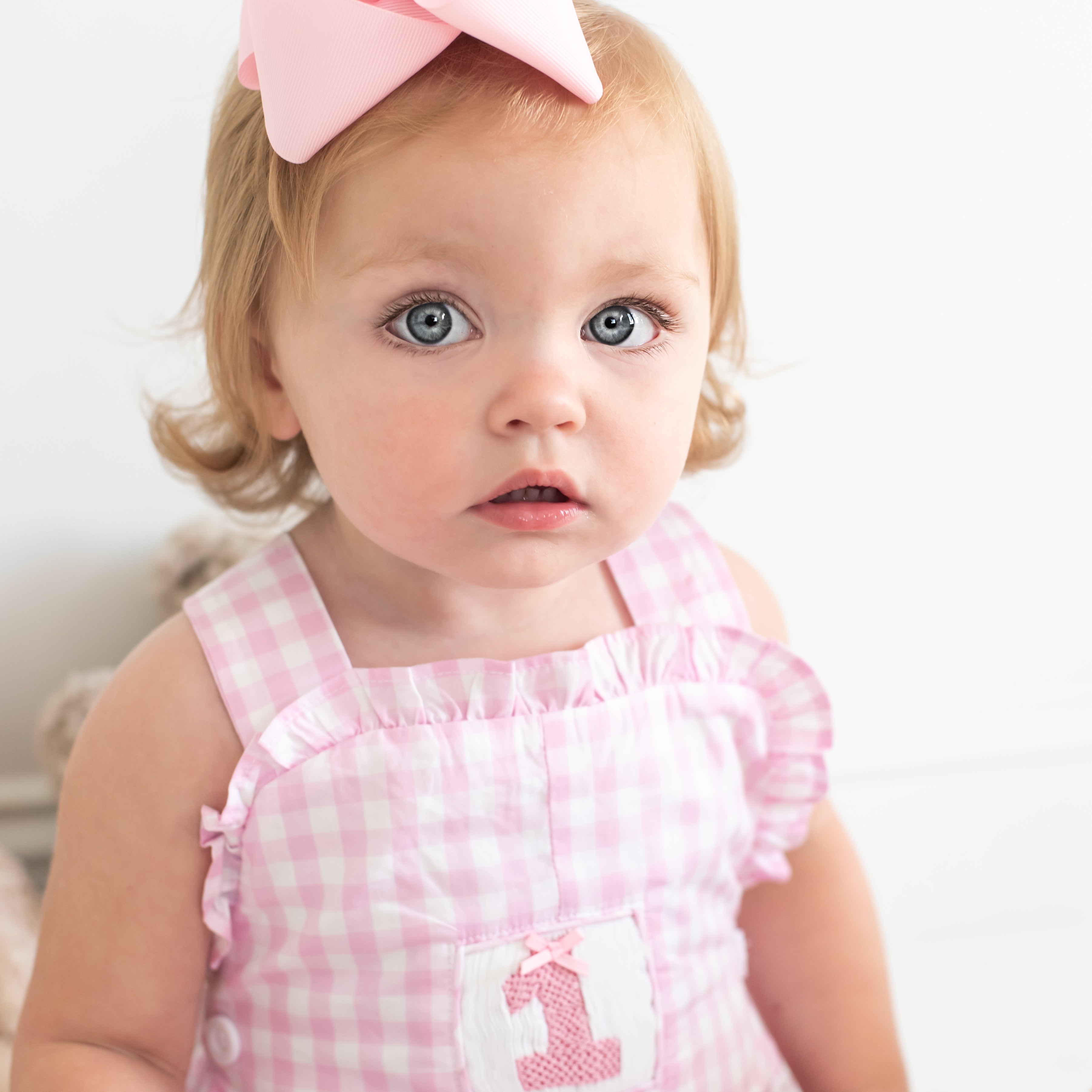 Girls Smocked First Birthday Longall