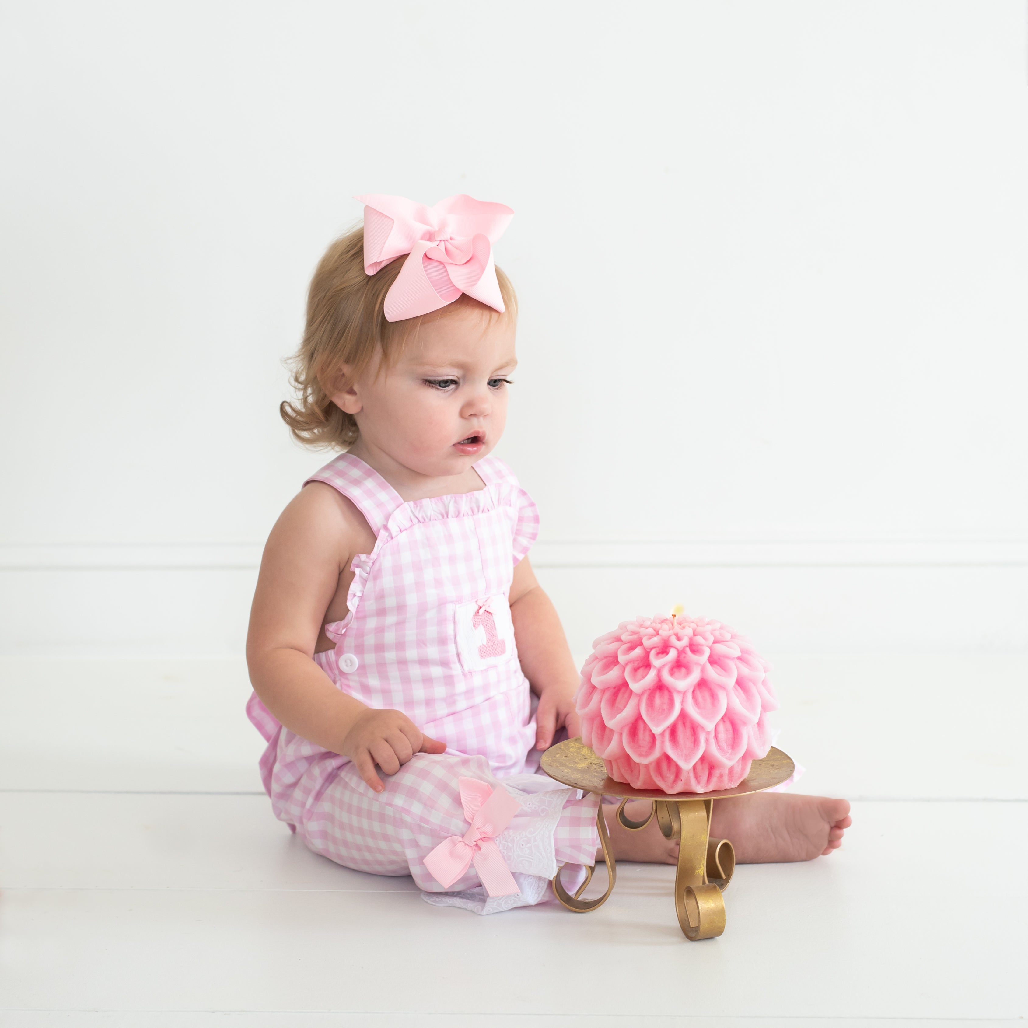 Girls Smocked First Birthday Longall