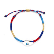 Evil Eye Shell Bracelet
