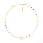 Freshwater Baroque Pearl Rainbow Choker