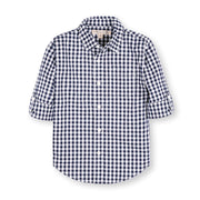 Organic Stretch Poplin Roll-up Shirt