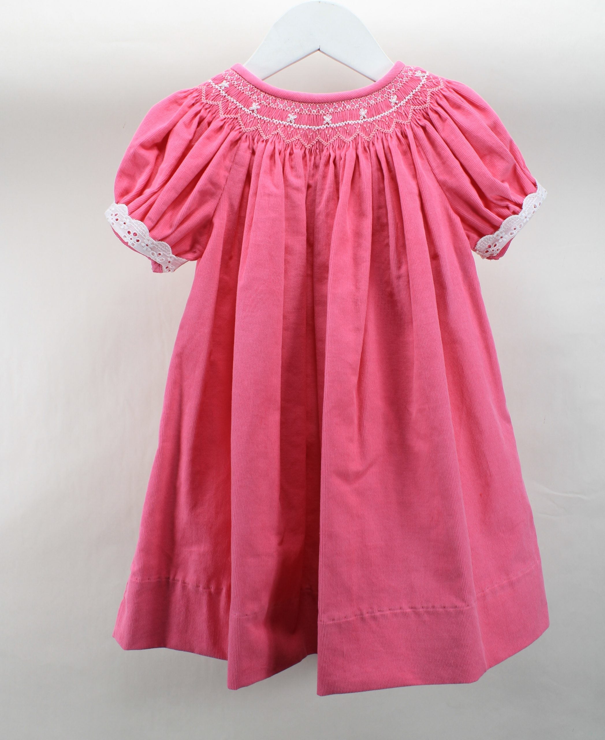 Azalea Pink Smocking Zoey Dress