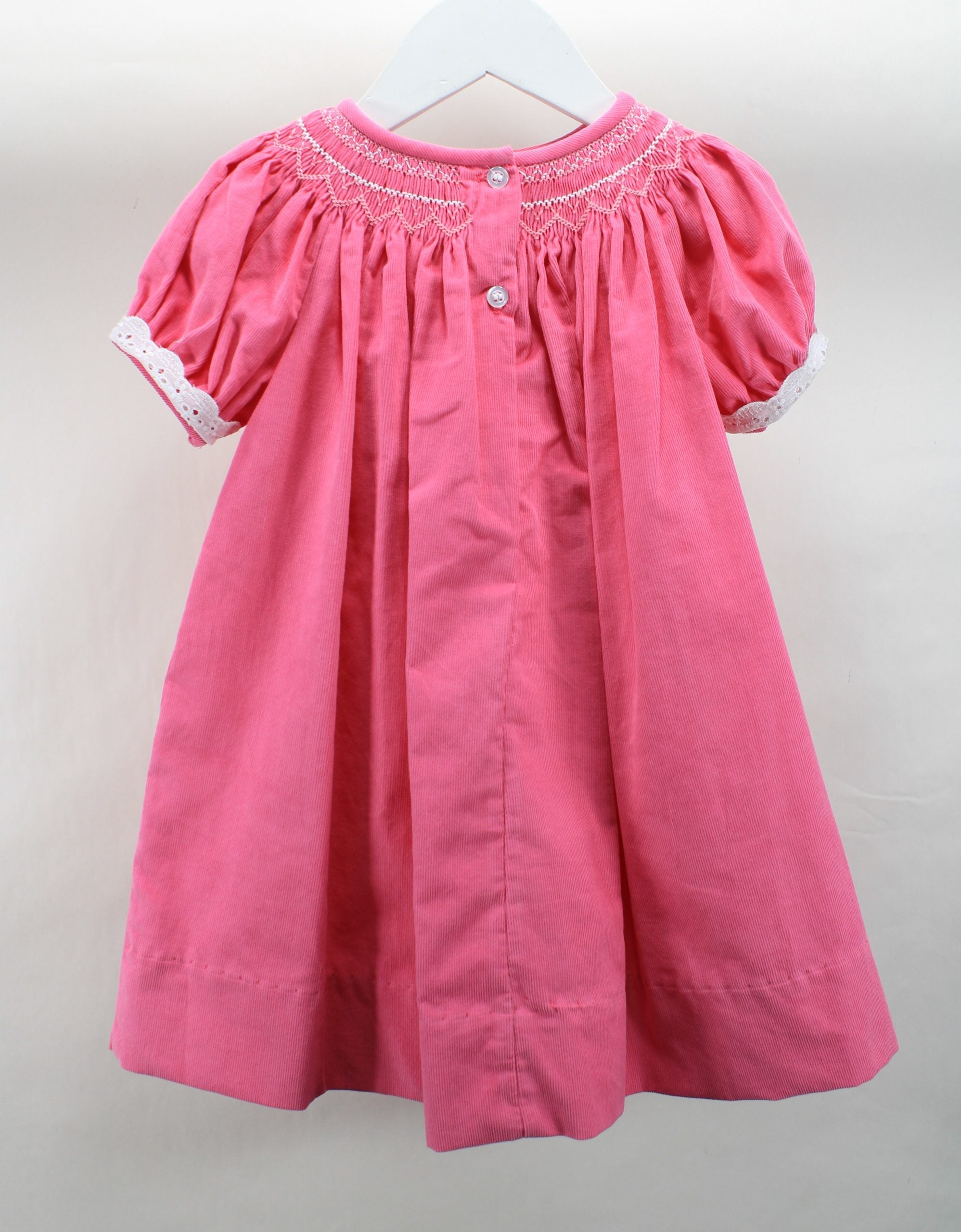 Azalea Pink Smocking Zoey Dress