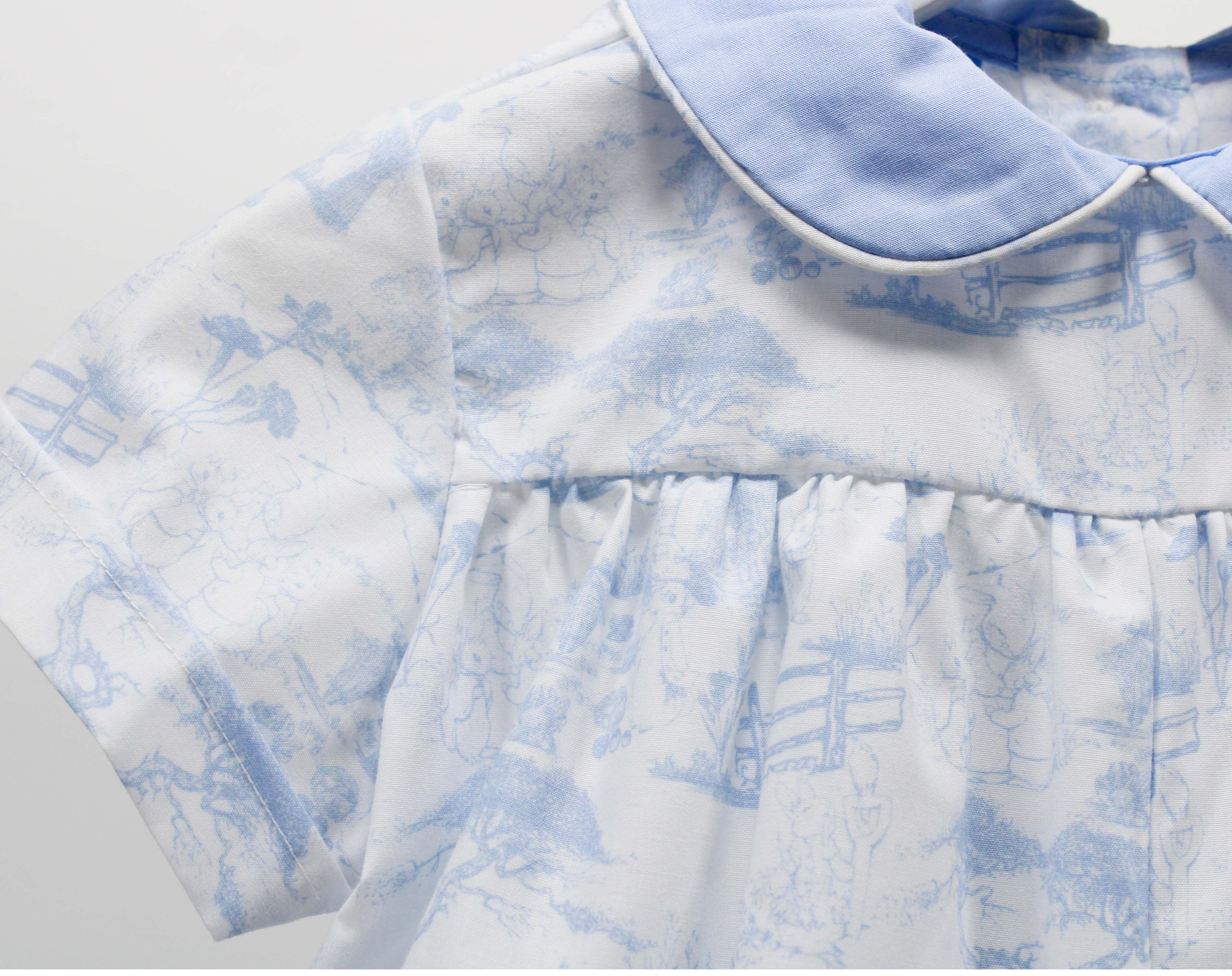 Blue Easter Toile Mathew Shortall