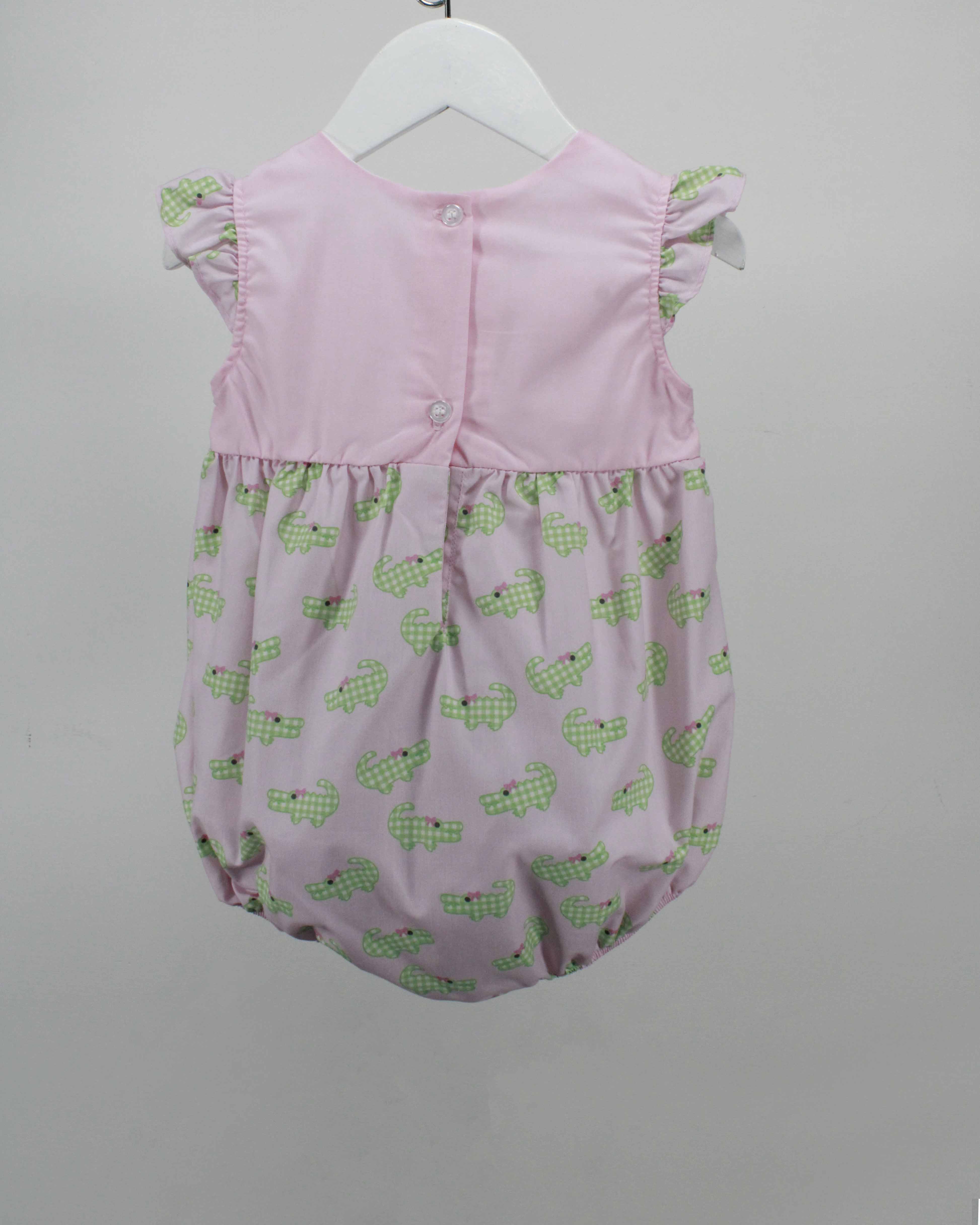 Baby Pink Croc Mary Bubble