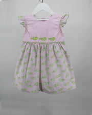 Baby Pink Croc Mary Dress