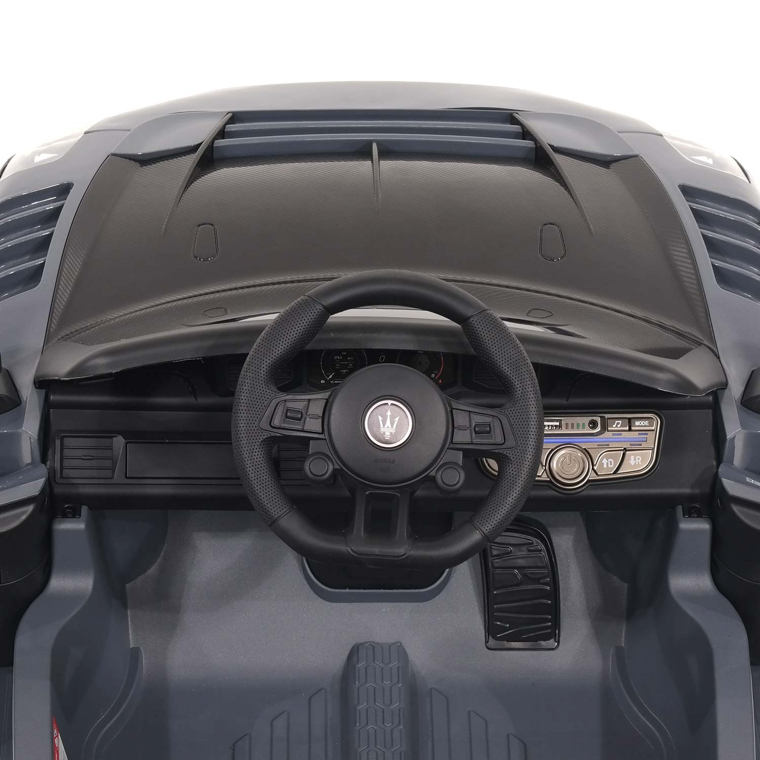 Maserati Gt2 24v Kids Ride-on Car With R/c Parental Remote | Gray