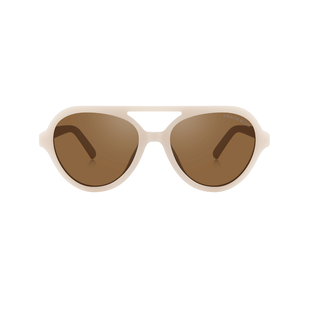Aviator | Polarized Sunglasses | Baby | 0-2 Y | Sand