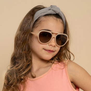 Aviator | Polarized Sunglasses | Child | 3-8 Y | Sand