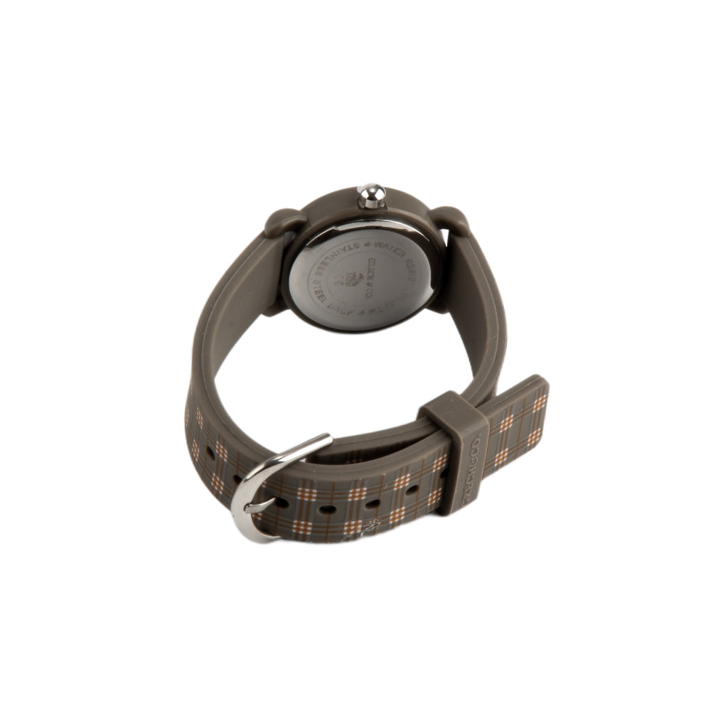 Classic Watches | Silicone + Stainless Steel | Storm Plaid