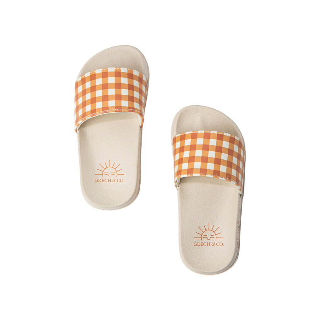 Slide Sandal | Sienna Gingham
